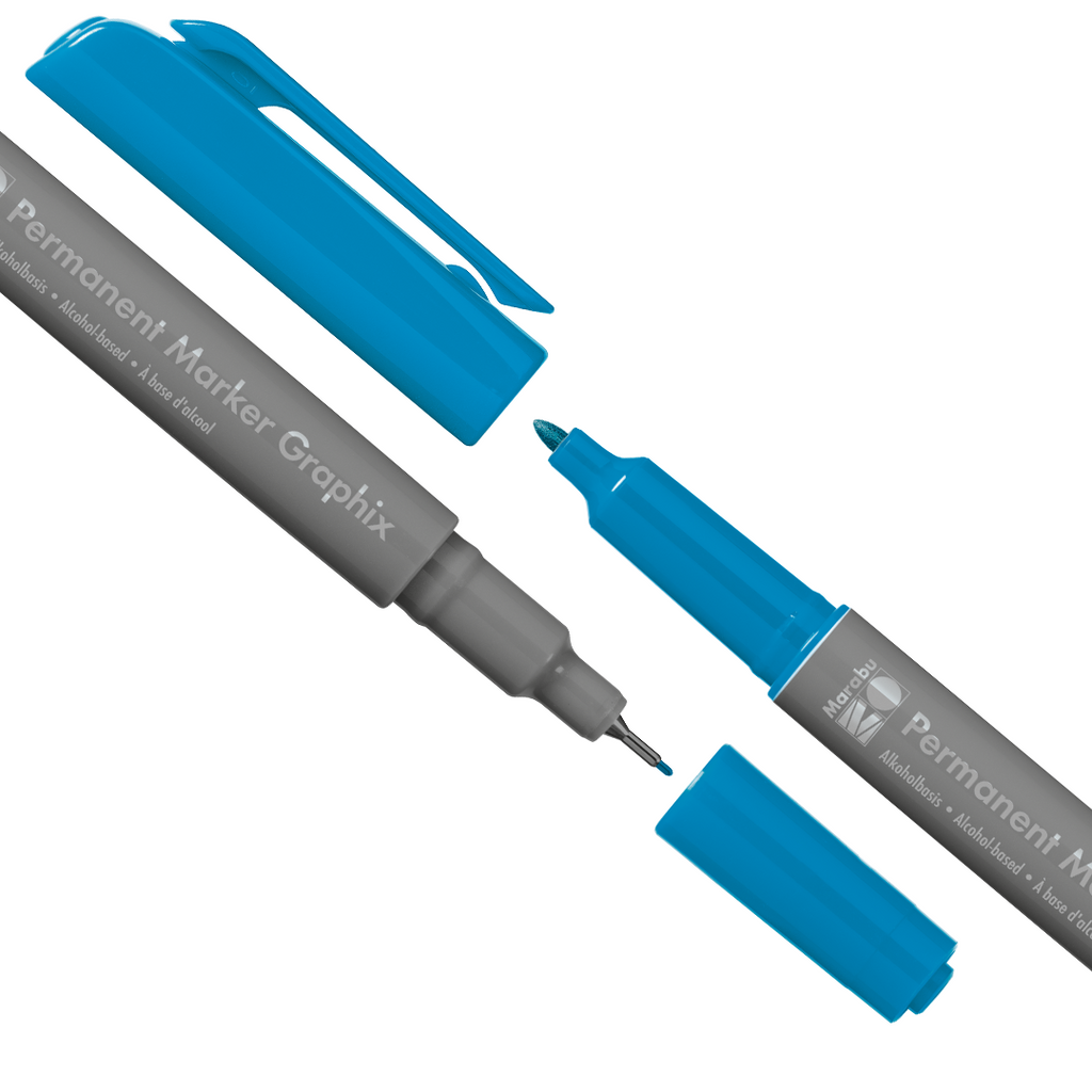 Marabu Graphix Permanent Marker 4 Set-of customer curated colors by SketchBox ShopSketchBox