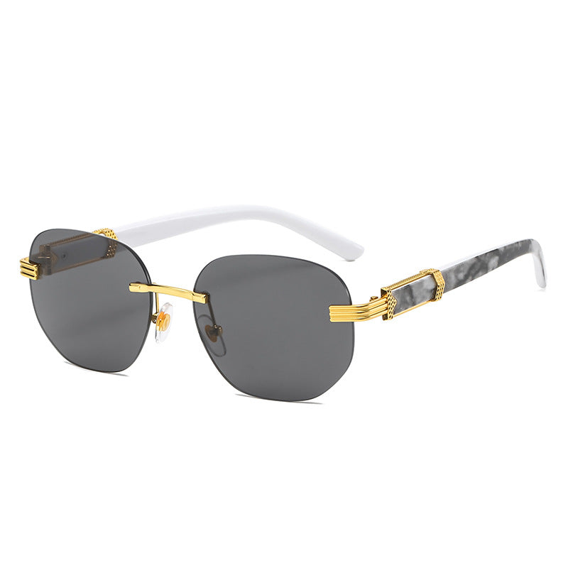 Marble Wood Grain Sunglasses Gentleman.Clothing