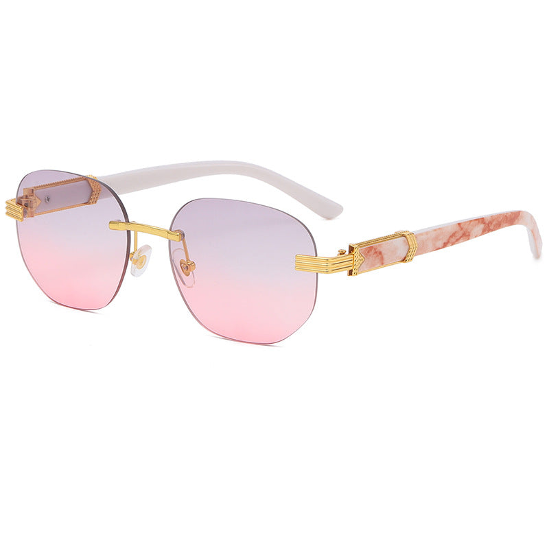 Marble Wood Grain Sunglasses Gentleman.Clothing