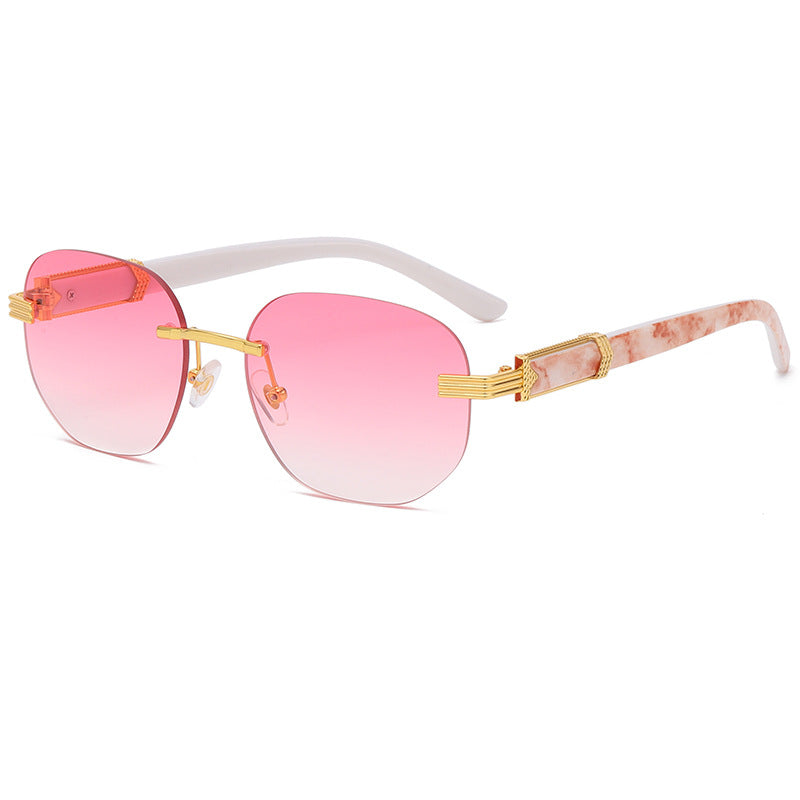 Marble Wood Grain Sunglasses Gentleman.Clothing