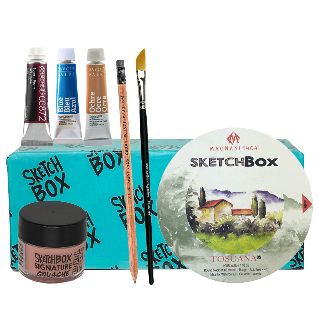 Unique Gouache Basic Box ShopSketchBox