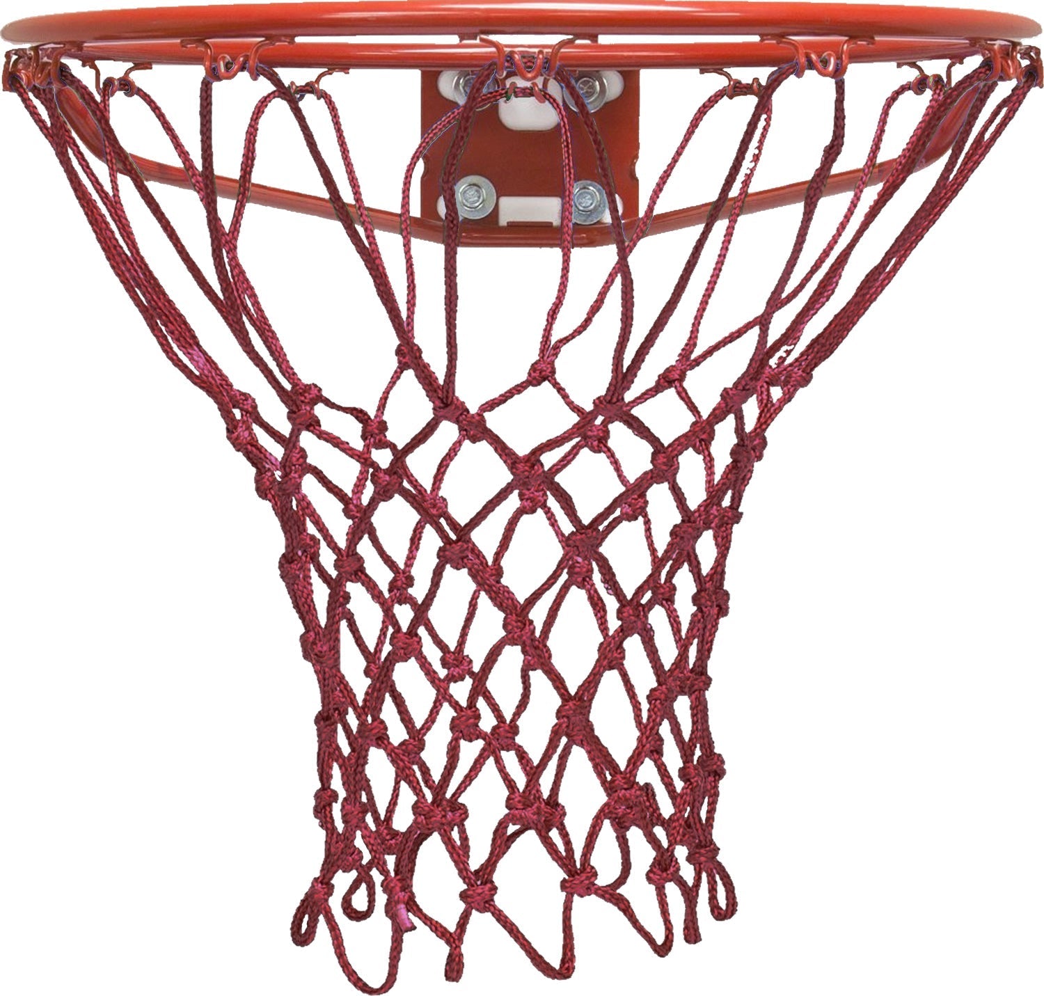 Krazy Netz Heavy Duty Maroon Crimson Red Basketball Rim Net Krazy Netz & Patchez