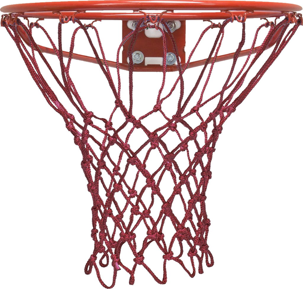 Krazy Netz Heavy Duty Maroon Crimson Red Basketball Rim Net Krazy Netz & Patchez