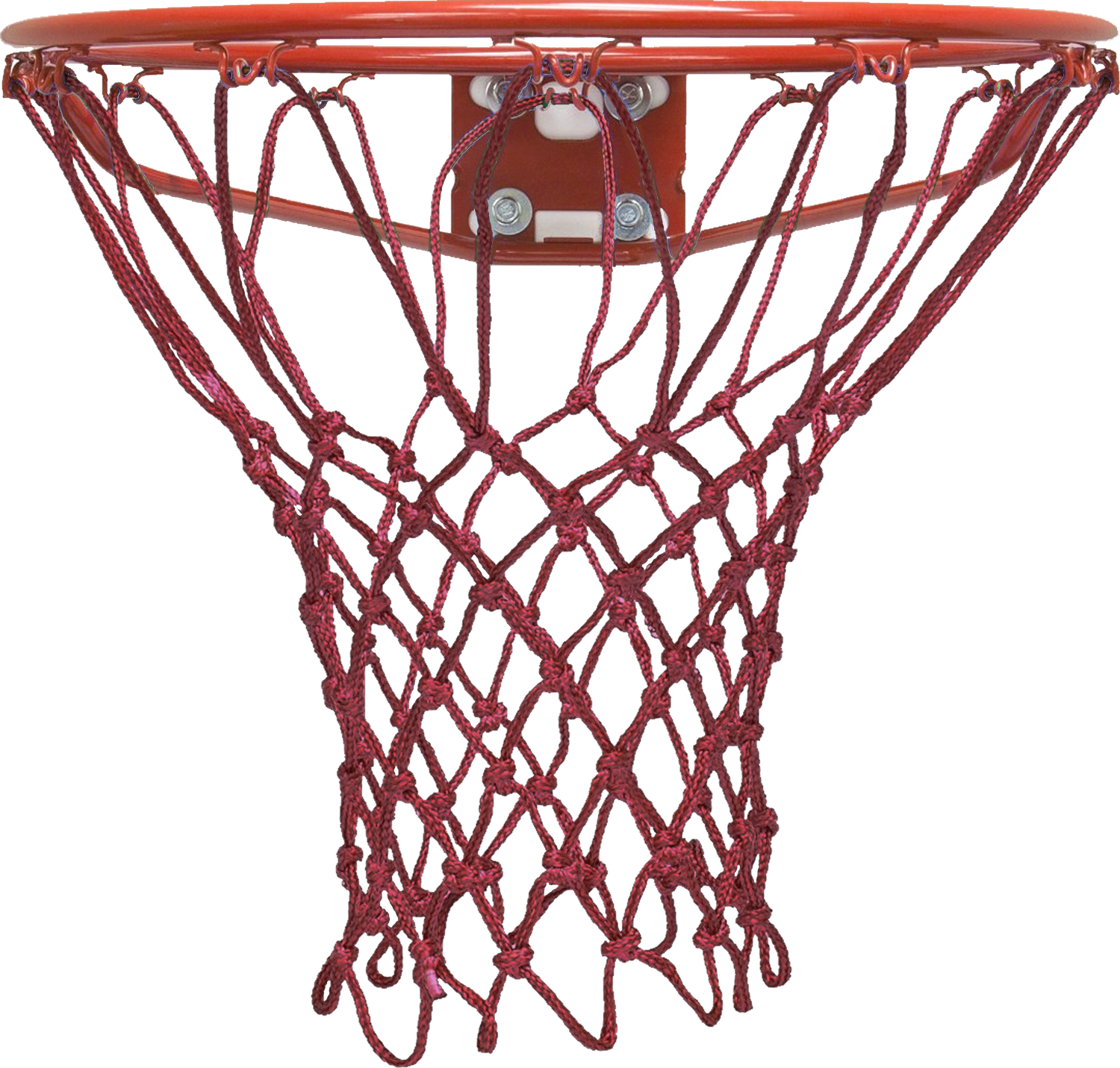 Krazy Netz Heavy Duty Maroon Crimson Red Basketball Rim Net Krazy Netz & Patchez