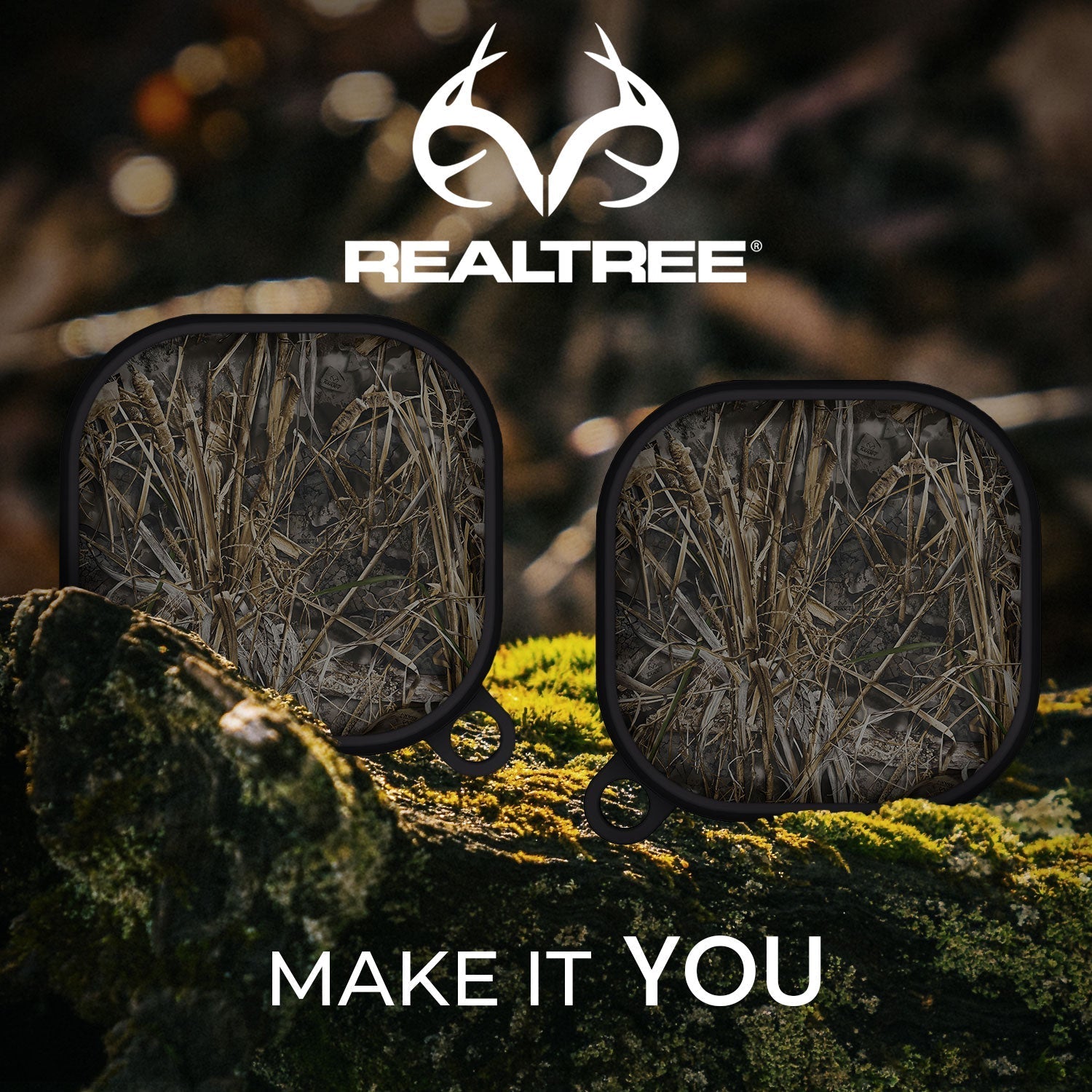 Realtree HDX Samsung Galaxy Buds Pro & Buds Live Case Cover Affinity Bands
