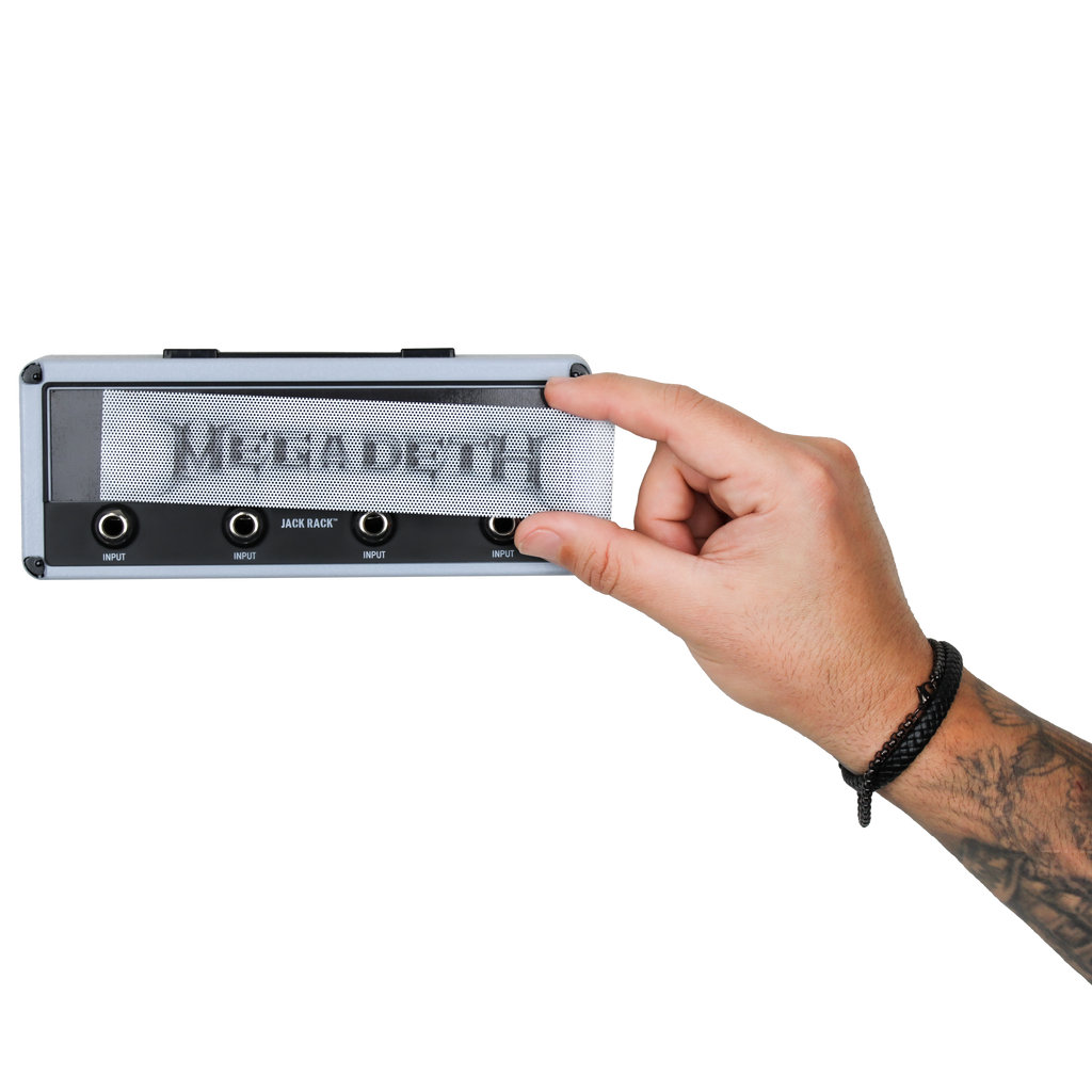 "Whiteout Wordmark" Magnetic Grill Pluginz Keychains