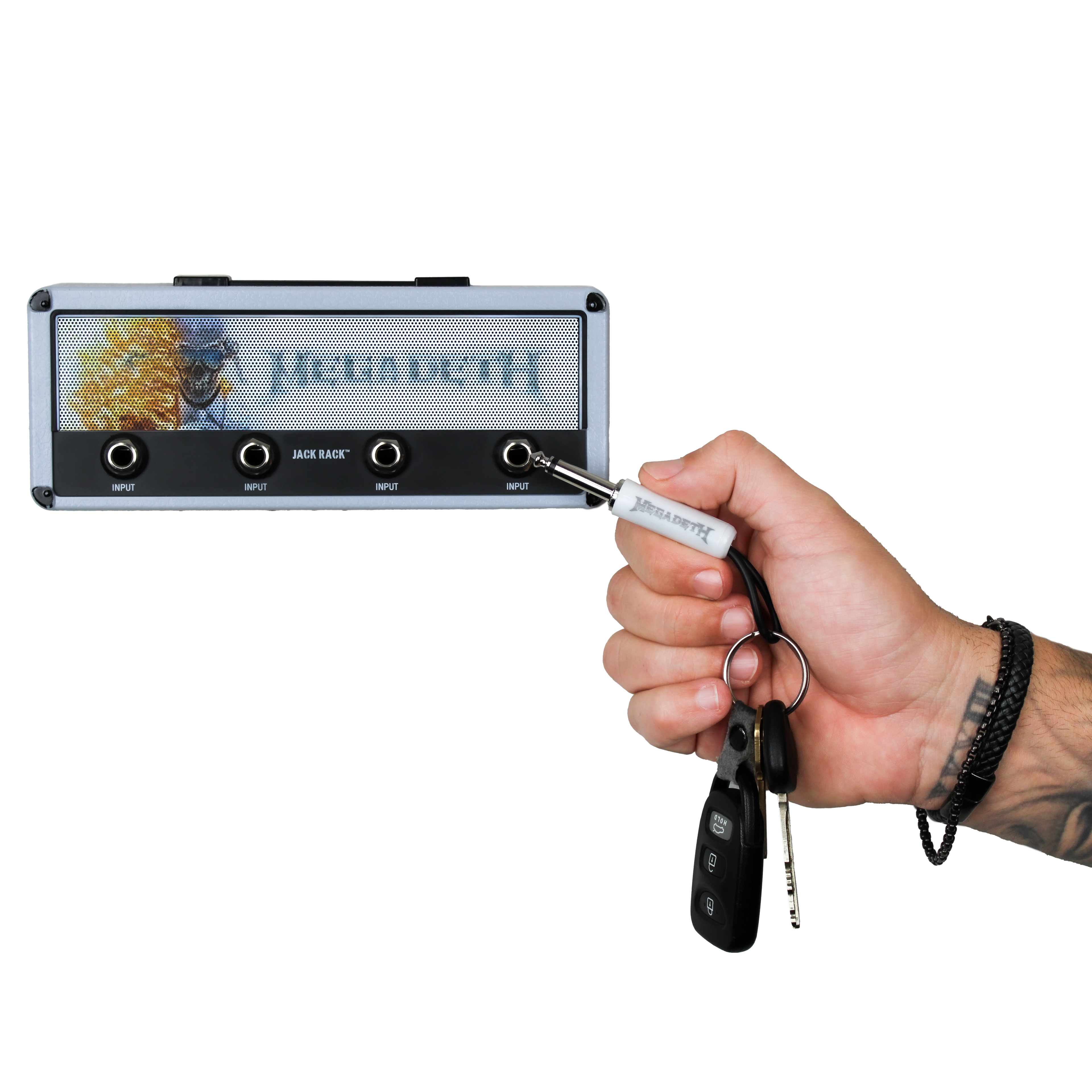 "Megadeth" Magnetic Grill Pluginz Keychains