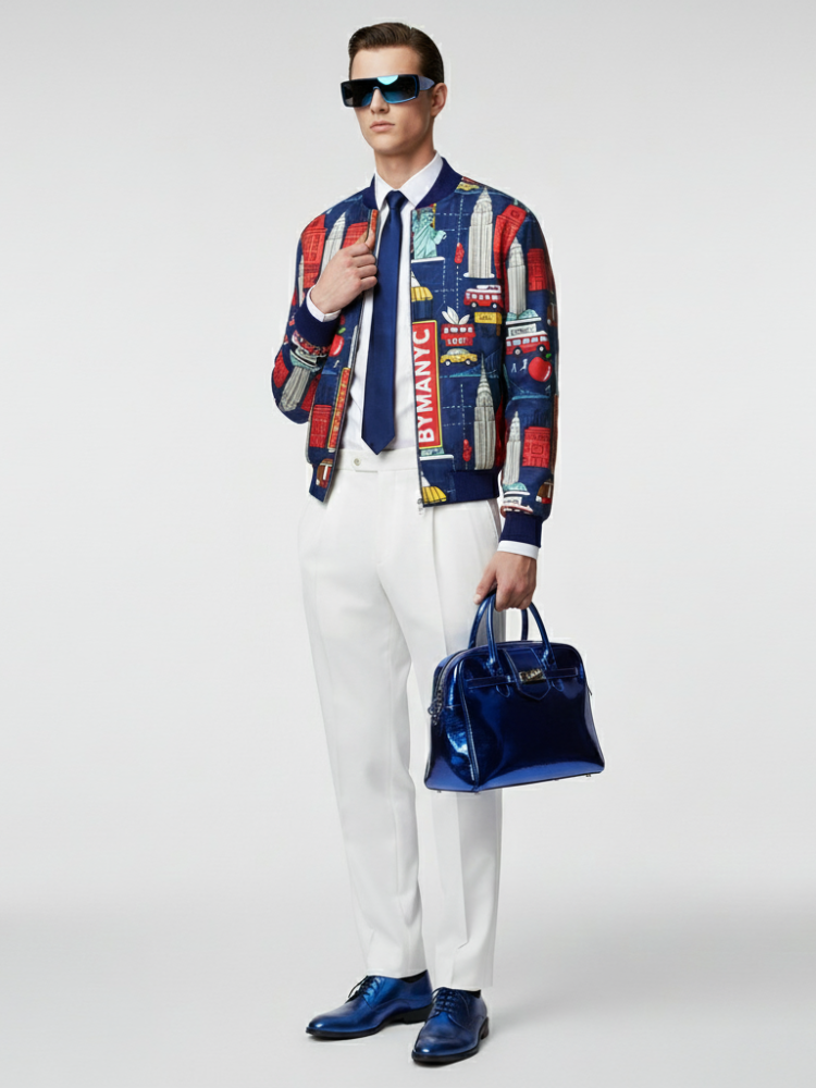 Men's CHELSEA Bomber Jacket BYMANYC ® New York BYMANYC ® New York