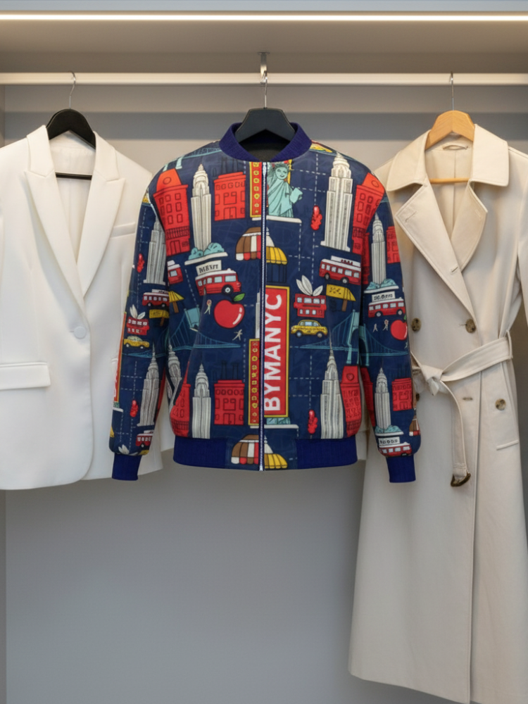 Men's CHELSEA Bomber Jacket BYMANYC ® New York BYMANYC ® New York