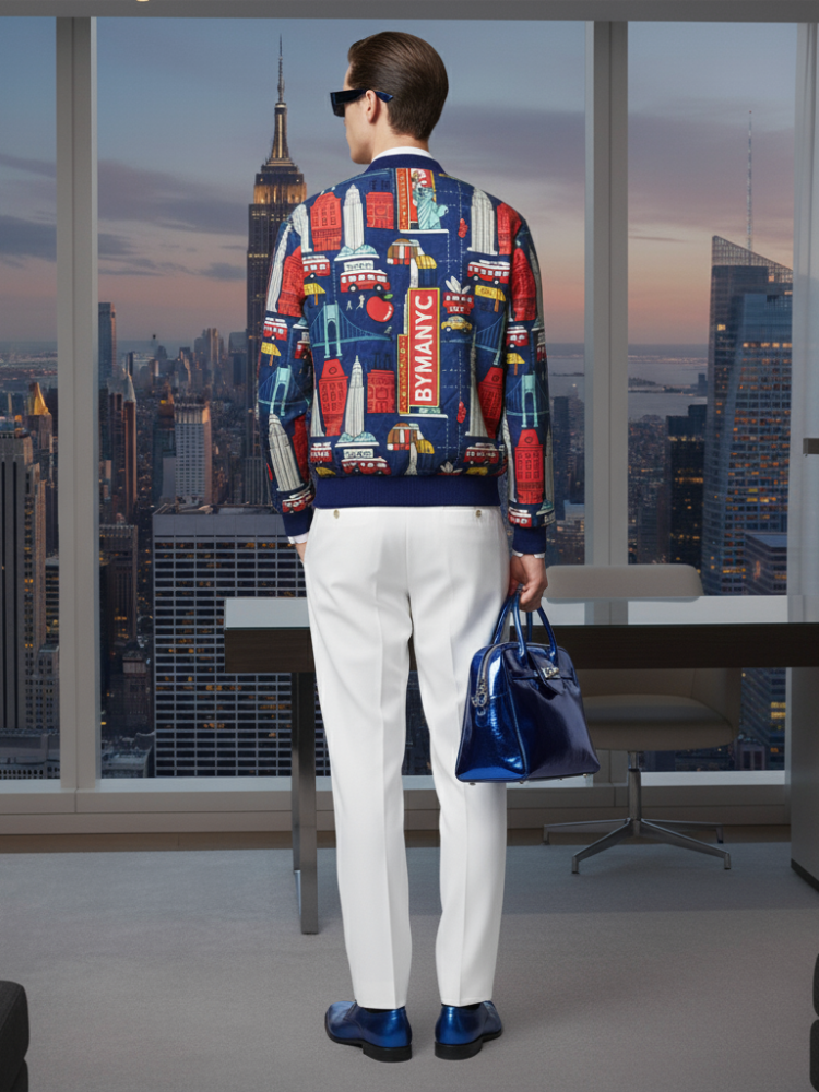 Men's CHELSEA Bomber Jacket BYMANYC ® New York BYMANYC ® New York