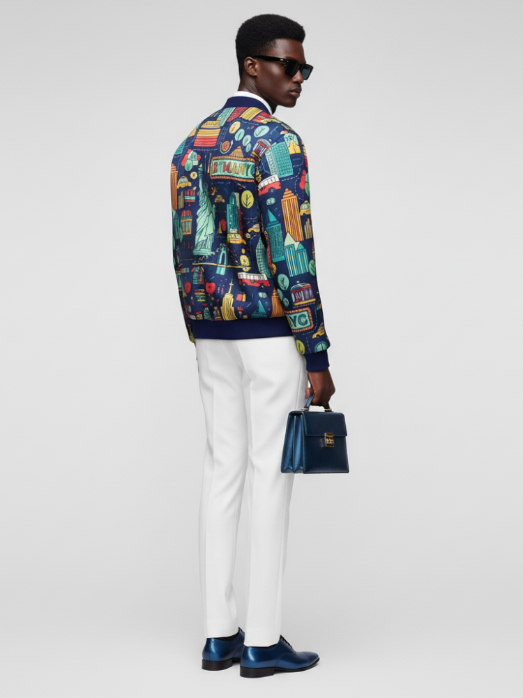 Men's MIDTOWN Bomber Jacket BYMANYC ® New York BYMANYC ® New York