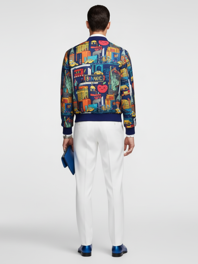 Men's SOHO Bomber Jacket BYMANYC ® New York BYMANYC ® New York