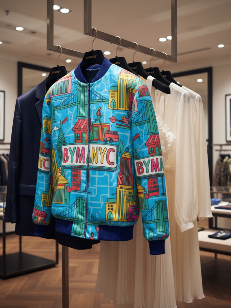 Men's TRIBECA Bomber Jacket BYMANYC ® New York BYMANYC ® New York