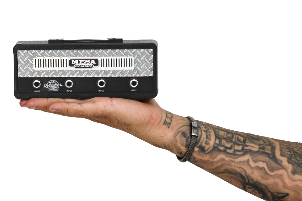 Mesa Boogie Dual Rectifier Chrome Jack Rack® Pluginz Keychains