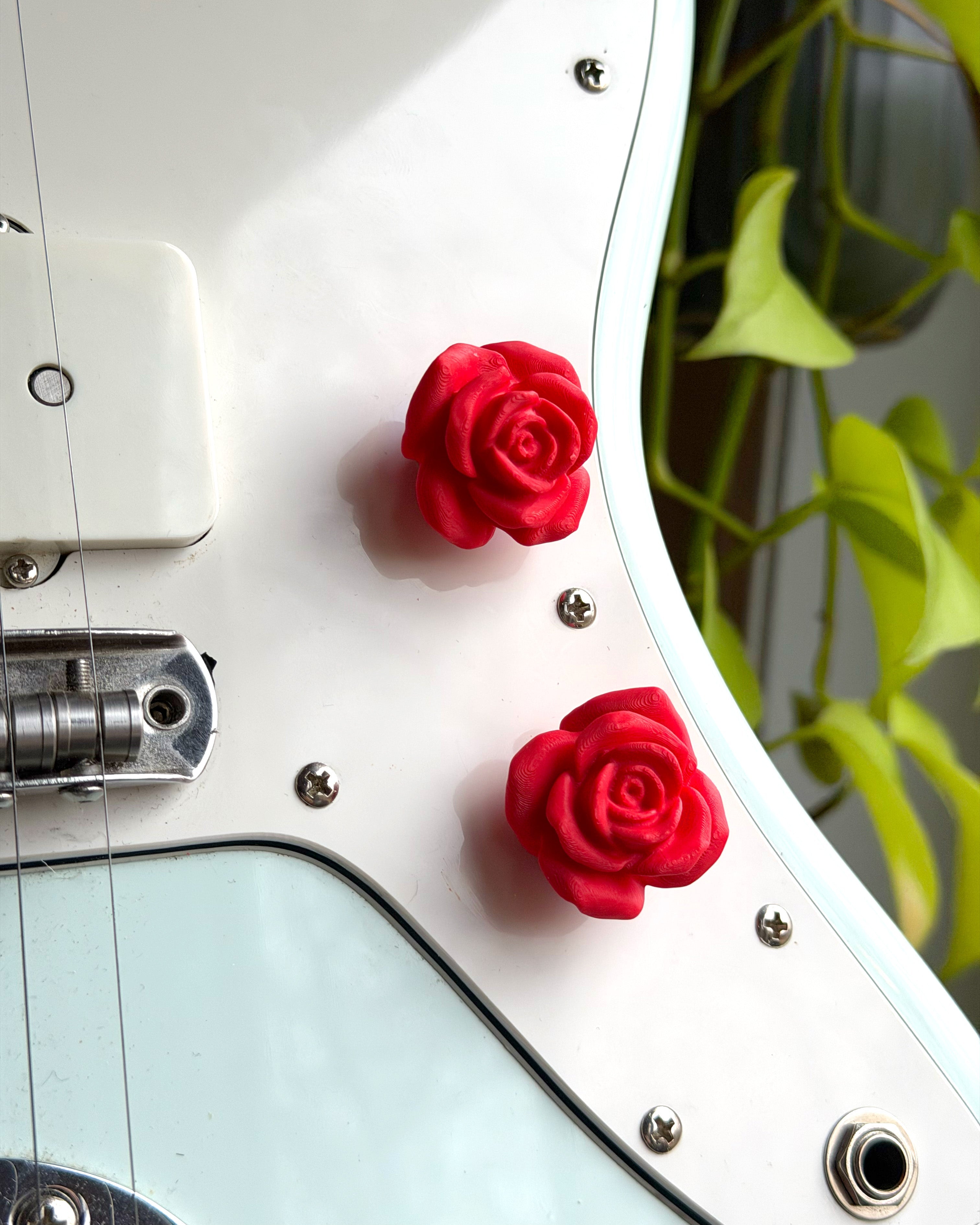 Rose Guitar Knob Twist Tone