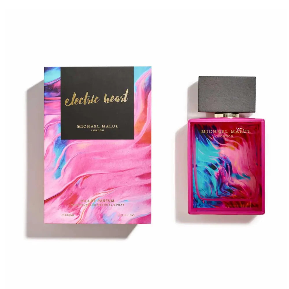 Michael Malul Electric Heart 3.4 oz Women's Fragrance Eau de Parfum, Perfume for Women 100ml FashionMojos.com