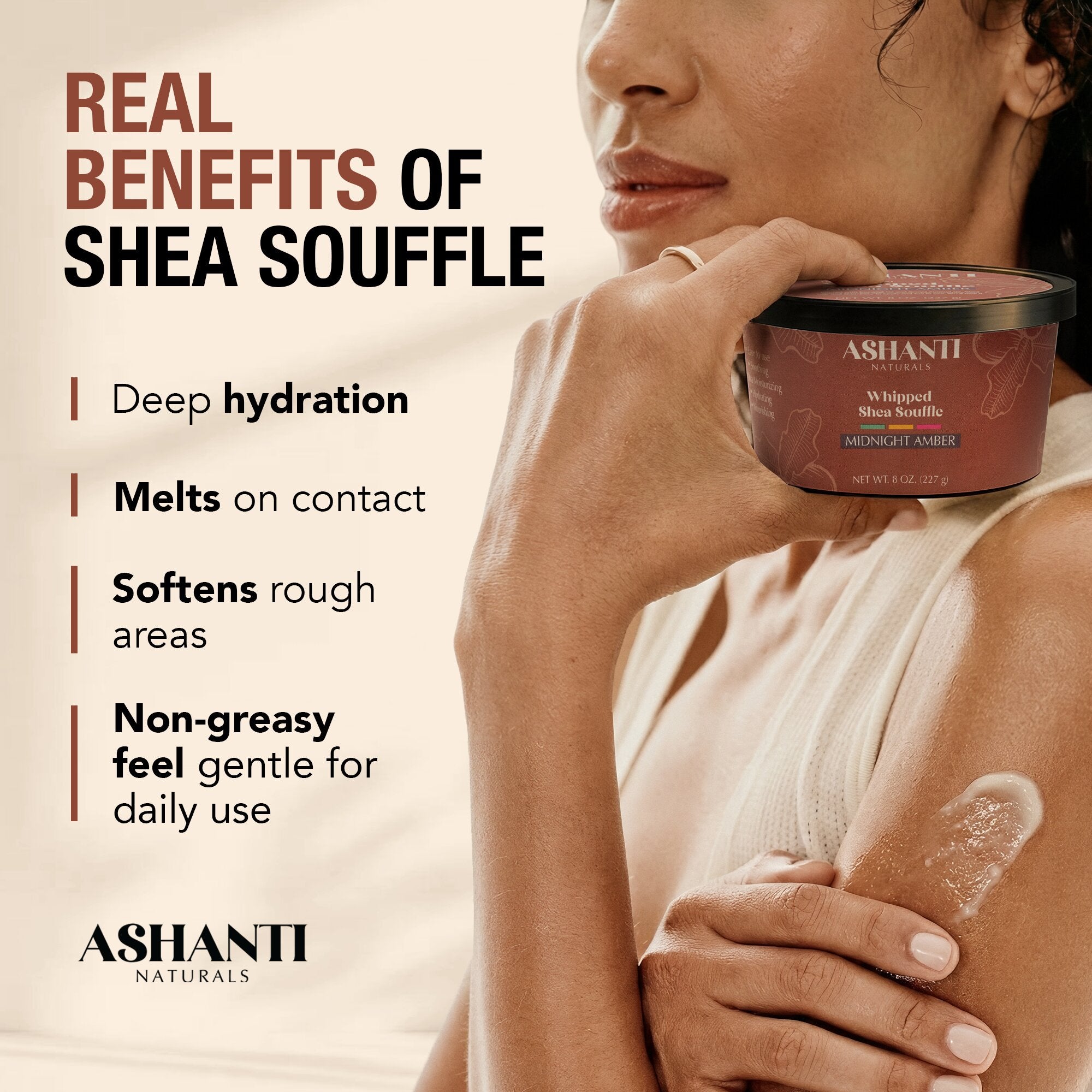 Shea Souffle - Midnight Amber AshantiNaturals