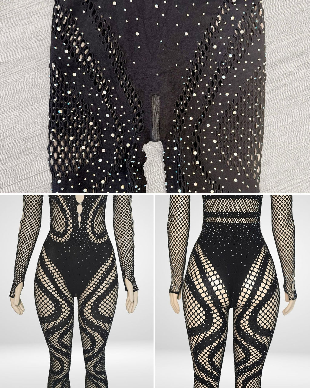 Midnight Jumpsuit SUSPEX Rave Outfits