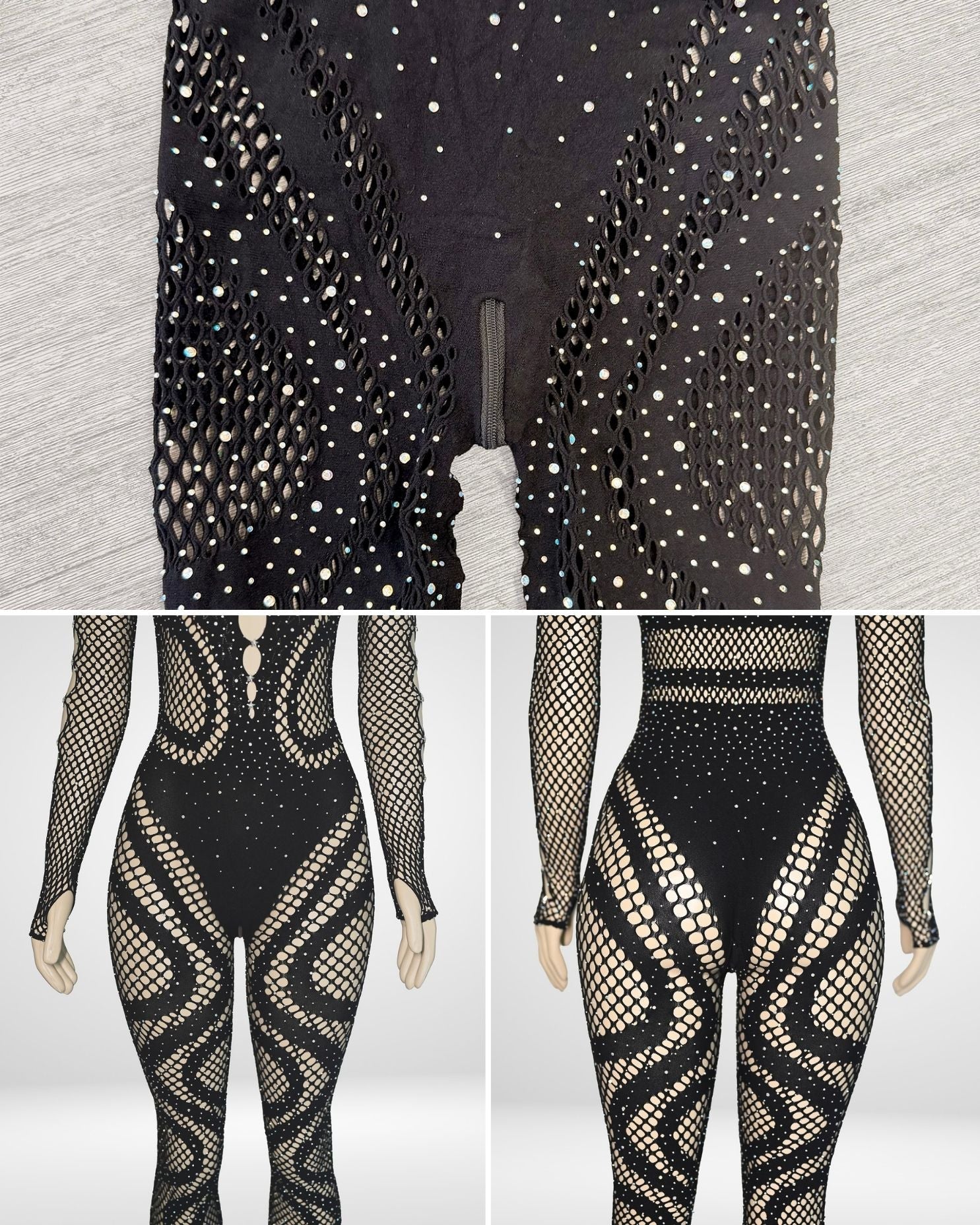 Midnight Jumpsuit SUSPEX Rave Outfits