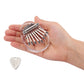 Mini Kalimba Thumb Piano 8 Keys Finger Transparent Acrylic Wood Musical Instrument with Tuning Hammer for Kids Adult Beginners