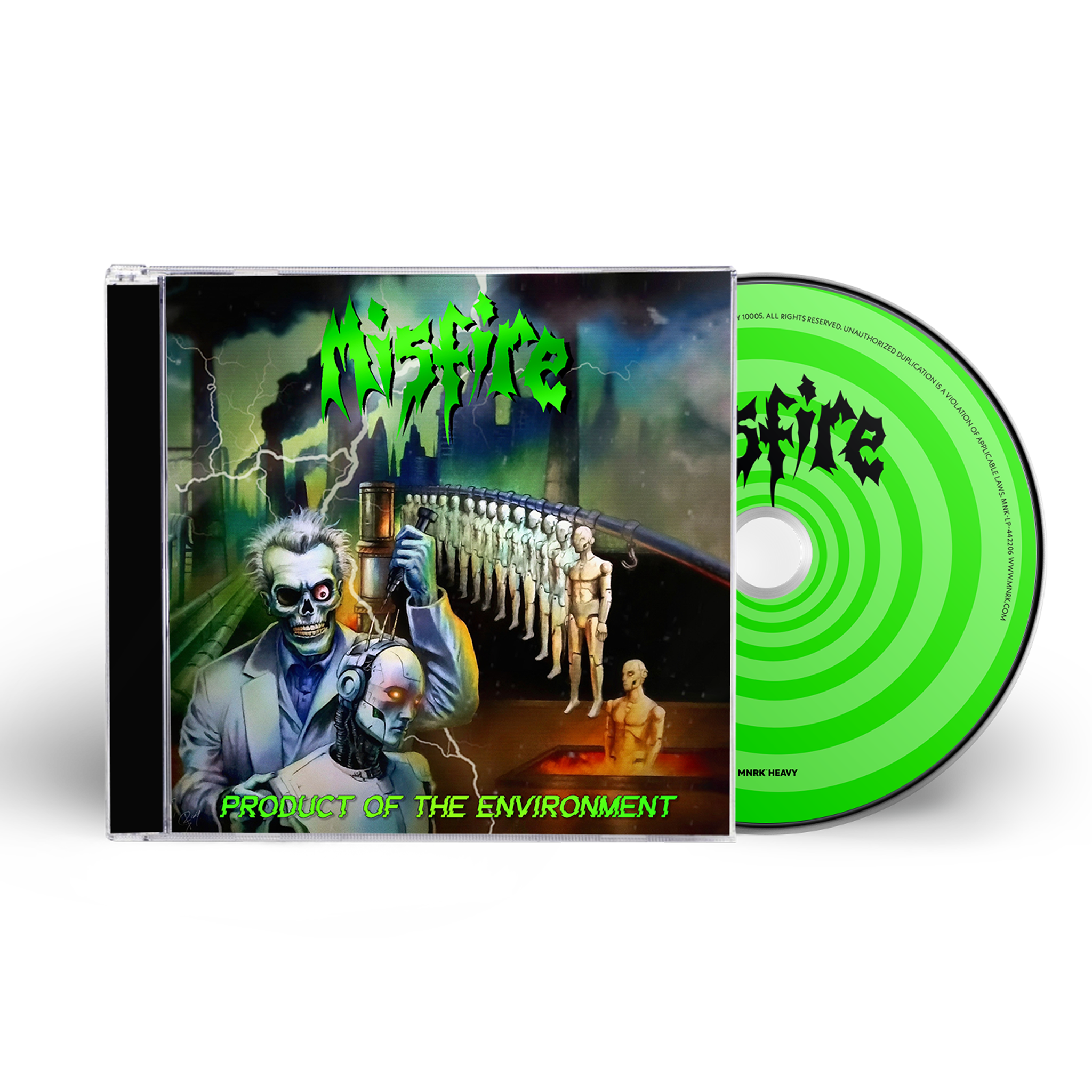 Misfire - Product Of The Environment CD MNRK Heavy