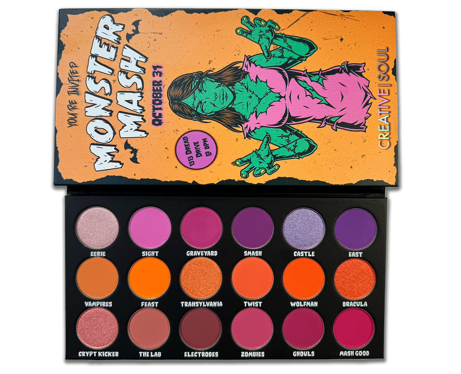 Monster Mash Eyeshadow Palette Creative Soul Cosmetics