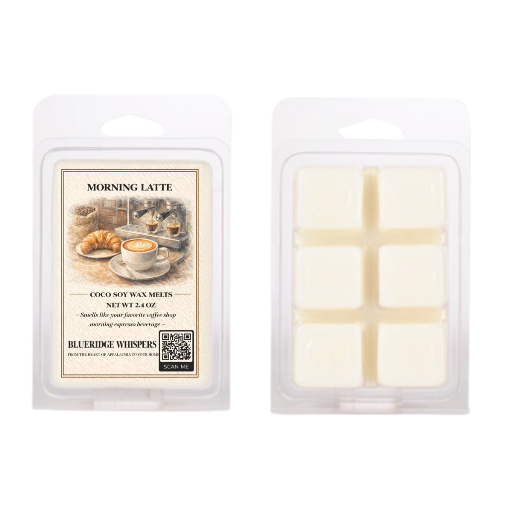 Morning Latte – Coffeehouse Wax Melts Blue Ridge Whispers