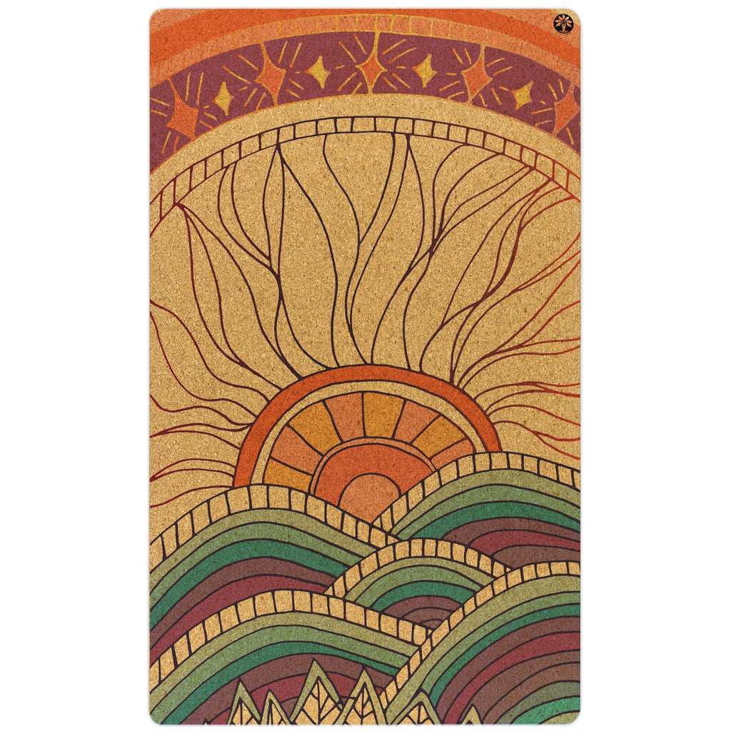 Mountain Magic Nomad XL Cork Yoga Mat Yoloha Yoga