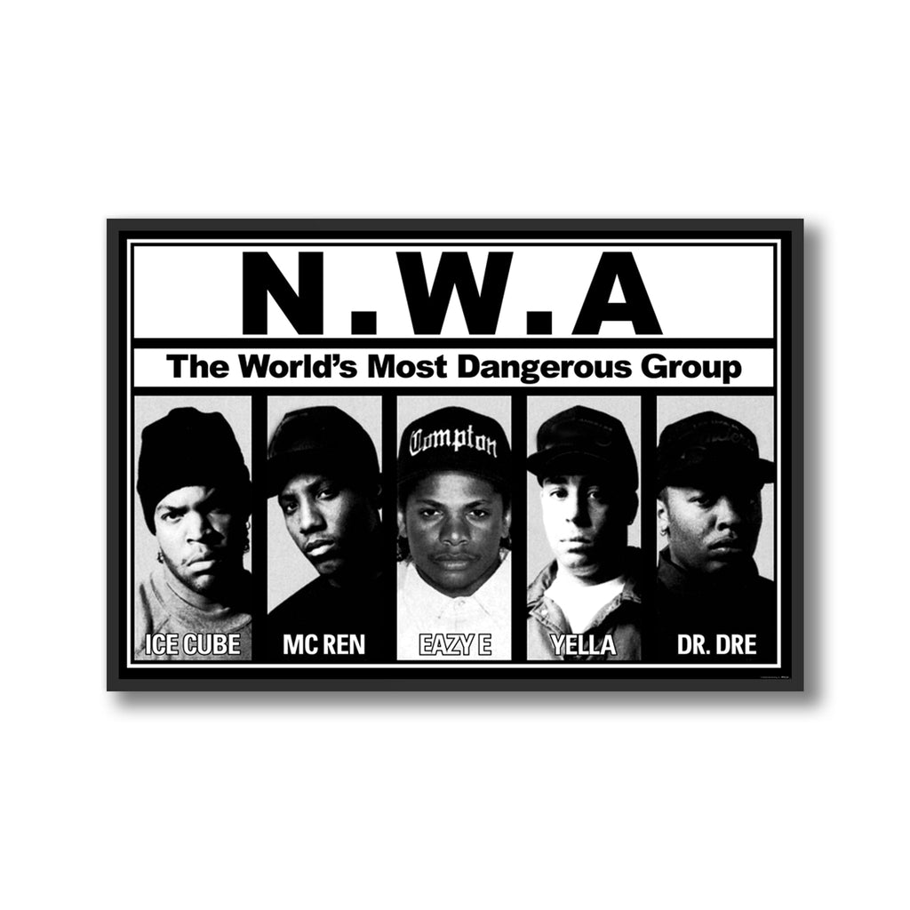 N.W.A The World's Most Dangerous Group Poster Harvest Art Gallery