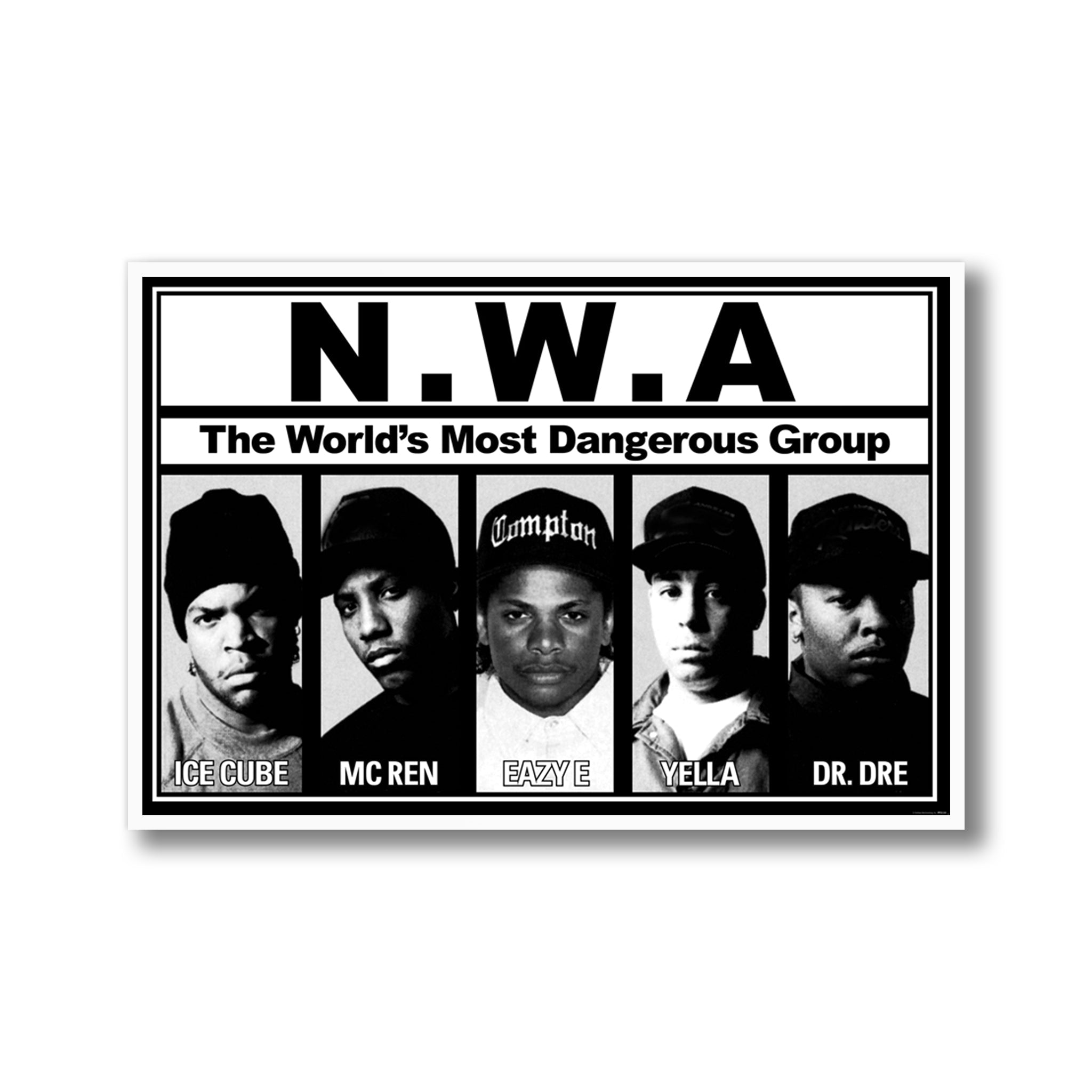 N.W.A The World's Most Dangerous Group Poster Harvest Art Gallery