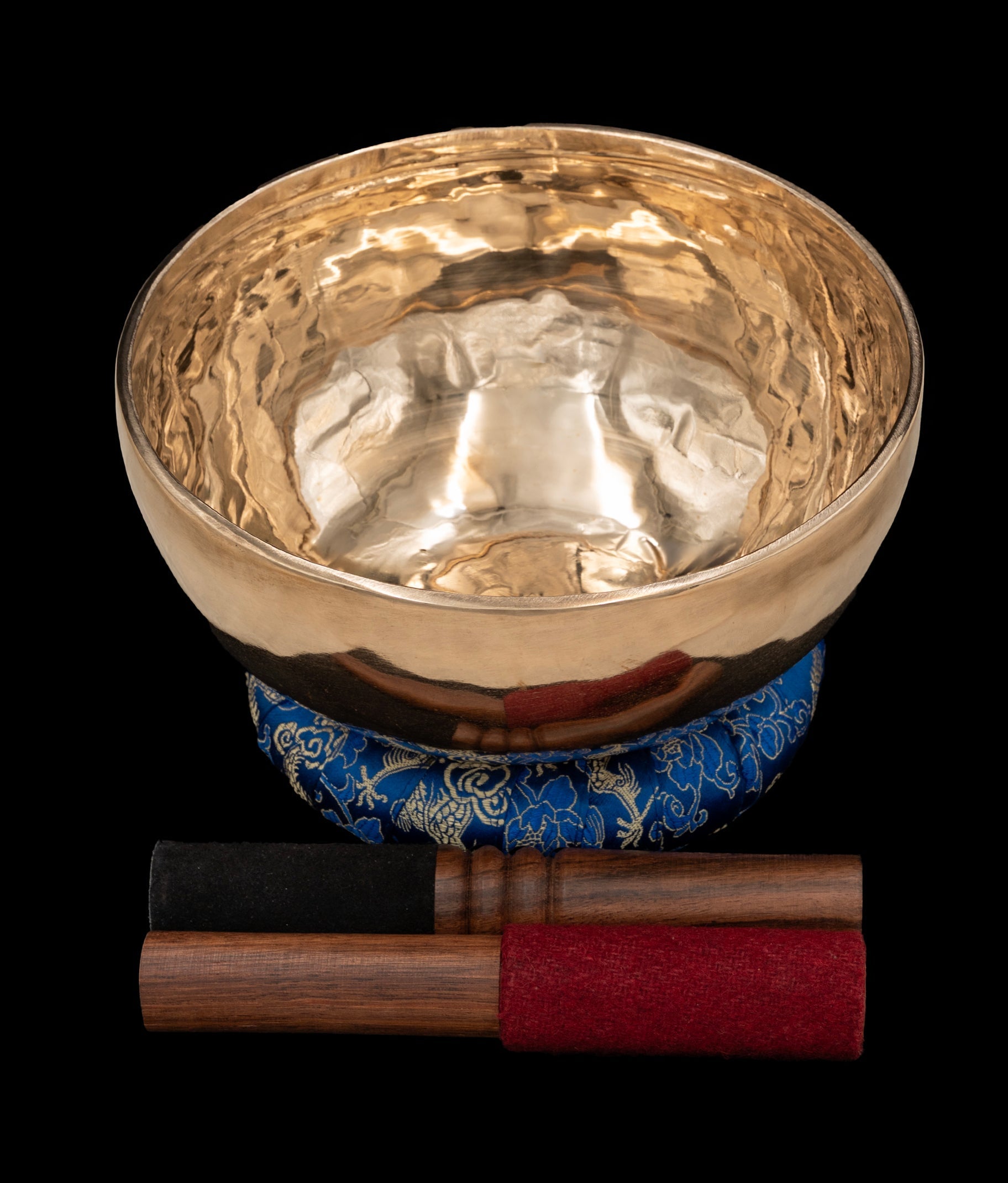 New Thadobati Singing Bowl F# 185Hz (Near Concert Pitch) 8" N15903 Bodhisattva Trading Company