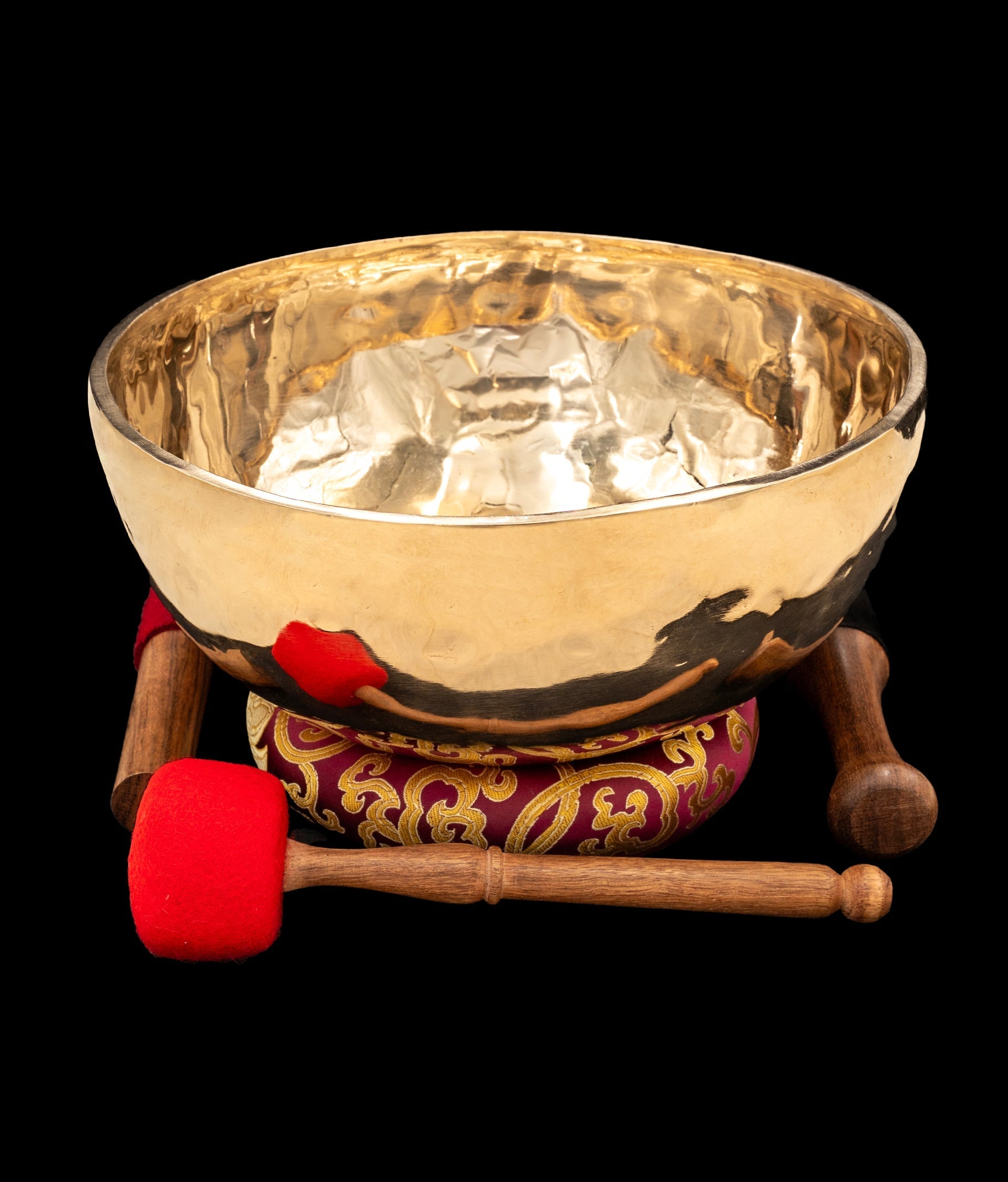 New Jambati Singing Bowl A2 109Hz 11.25" N15949 Bodhisattva Trading Company