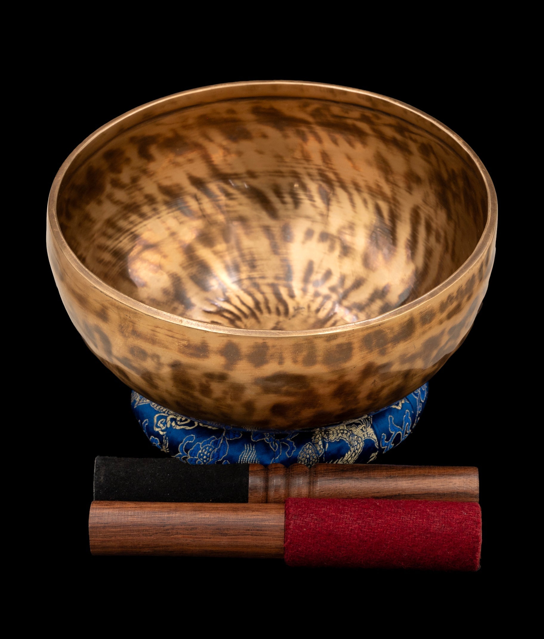 New Thadobati Singing Bowl F# 185Hz (Near Concert Pitch) 8" N15991 Bodhisattva Trading Company