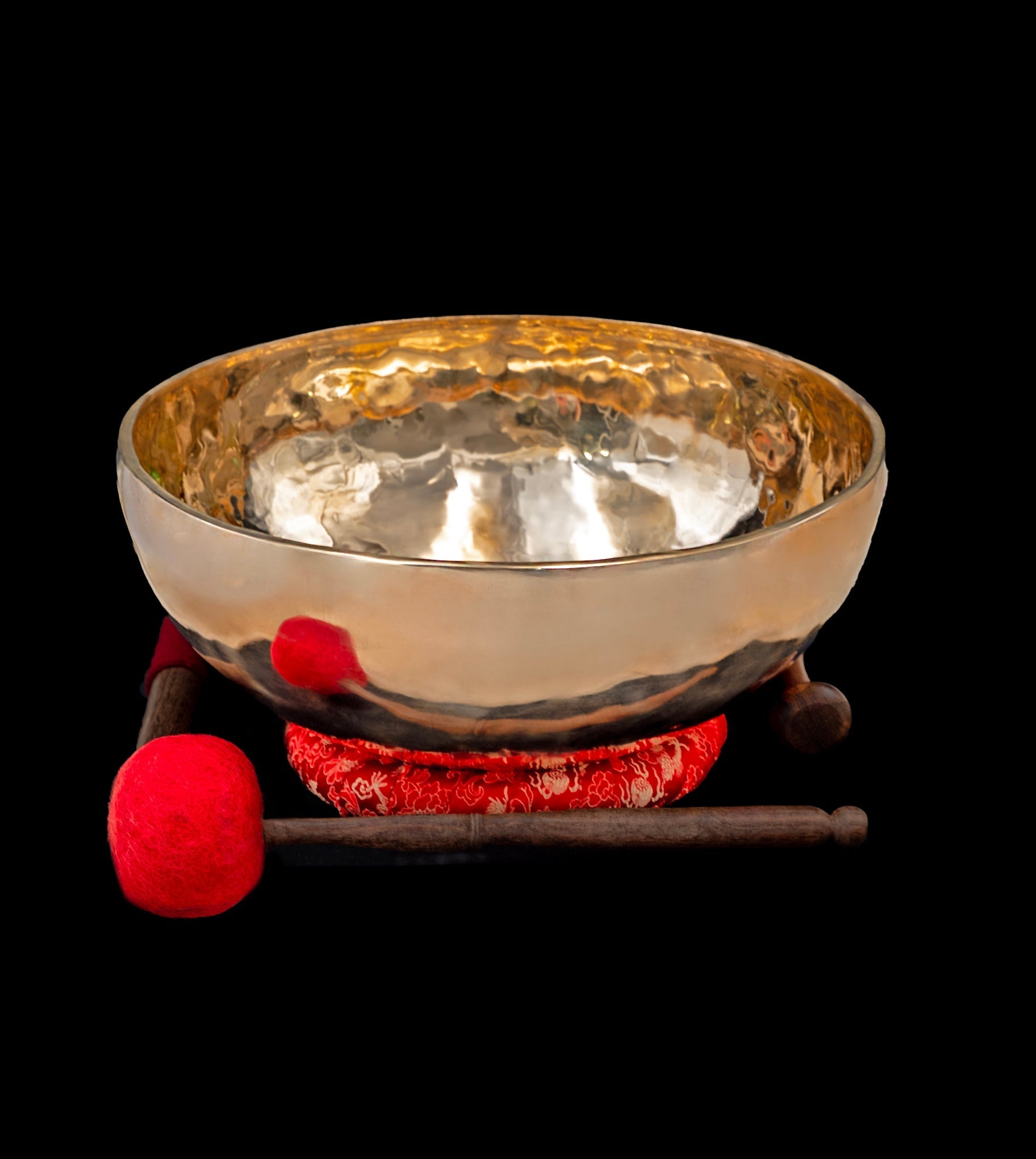 New Jambati Singing Bowl E2 82Hz (Near Concert Pitch) 14.5" N16279 Bodhisattva Trading Company