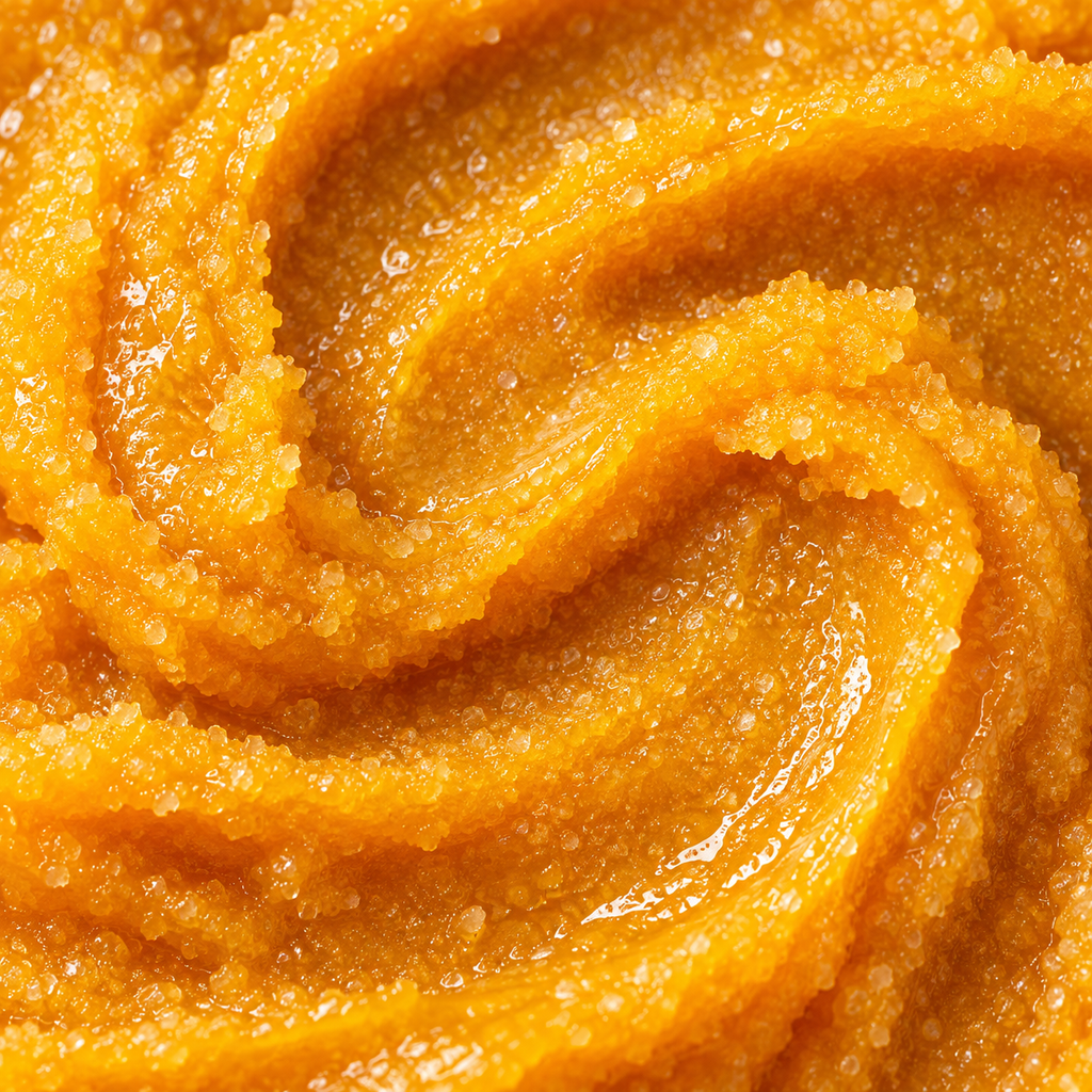 NEW SKIN, A FOAMING TURMERIC SCRUB Predominantly Black