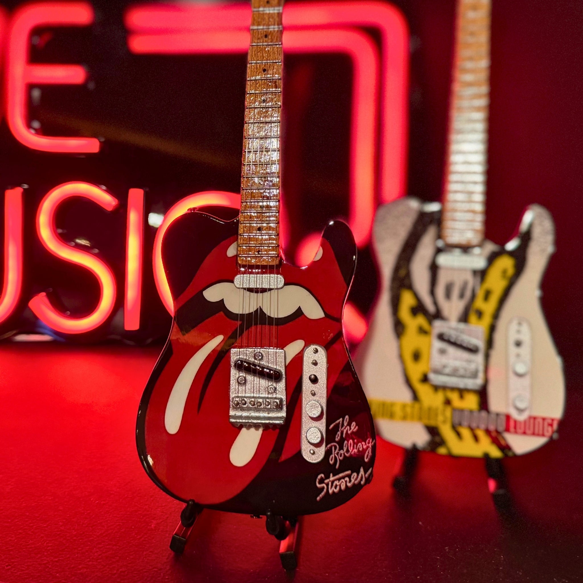 The Rolling Stones "Voodoo Lounge" Mini Axe The Mini Axe