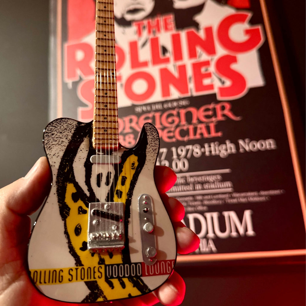 The Rolling Stones "Voodoo Lounge" Mini Axe The Mini Axe