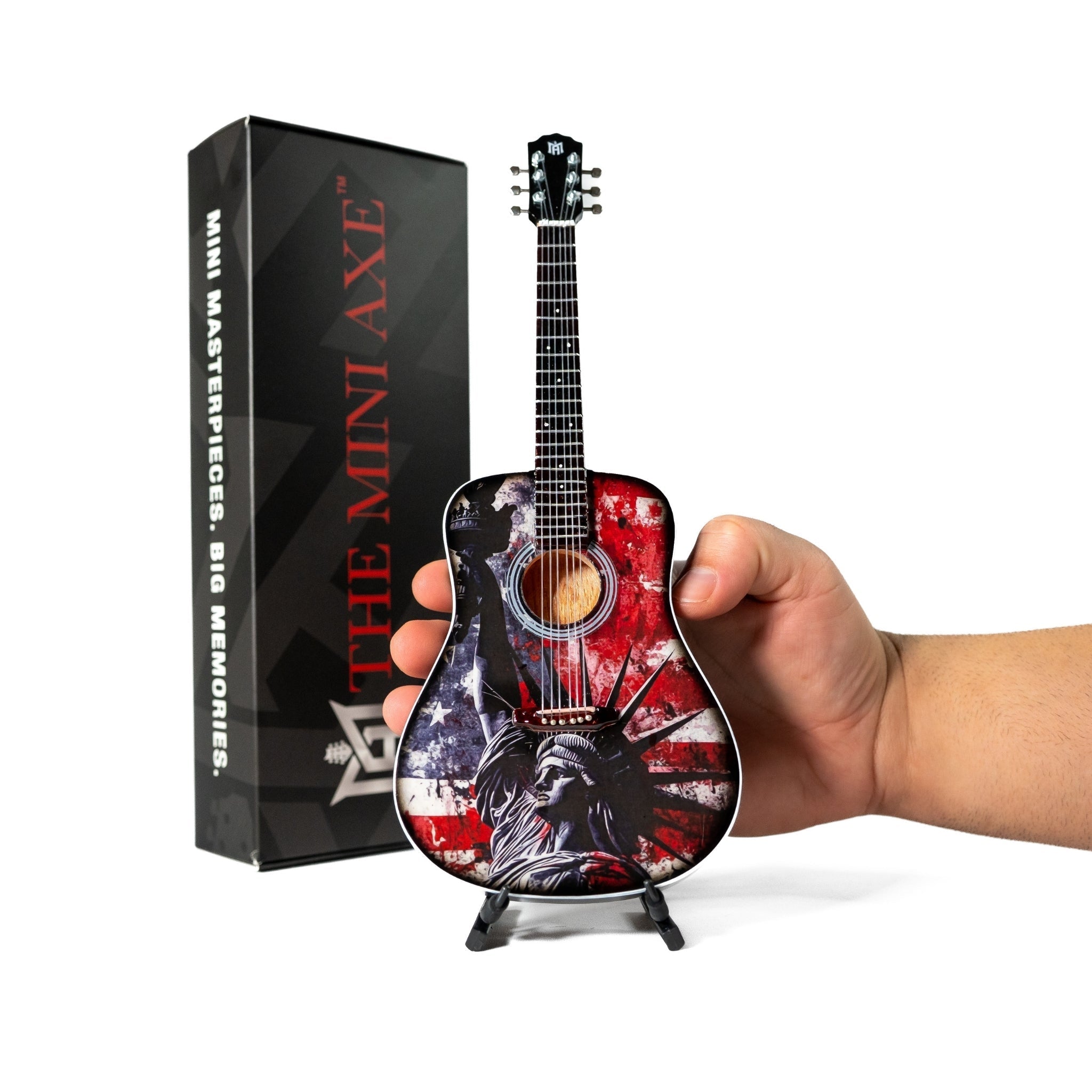 Liberty Rising Miniature Guitar The Mini Axe
