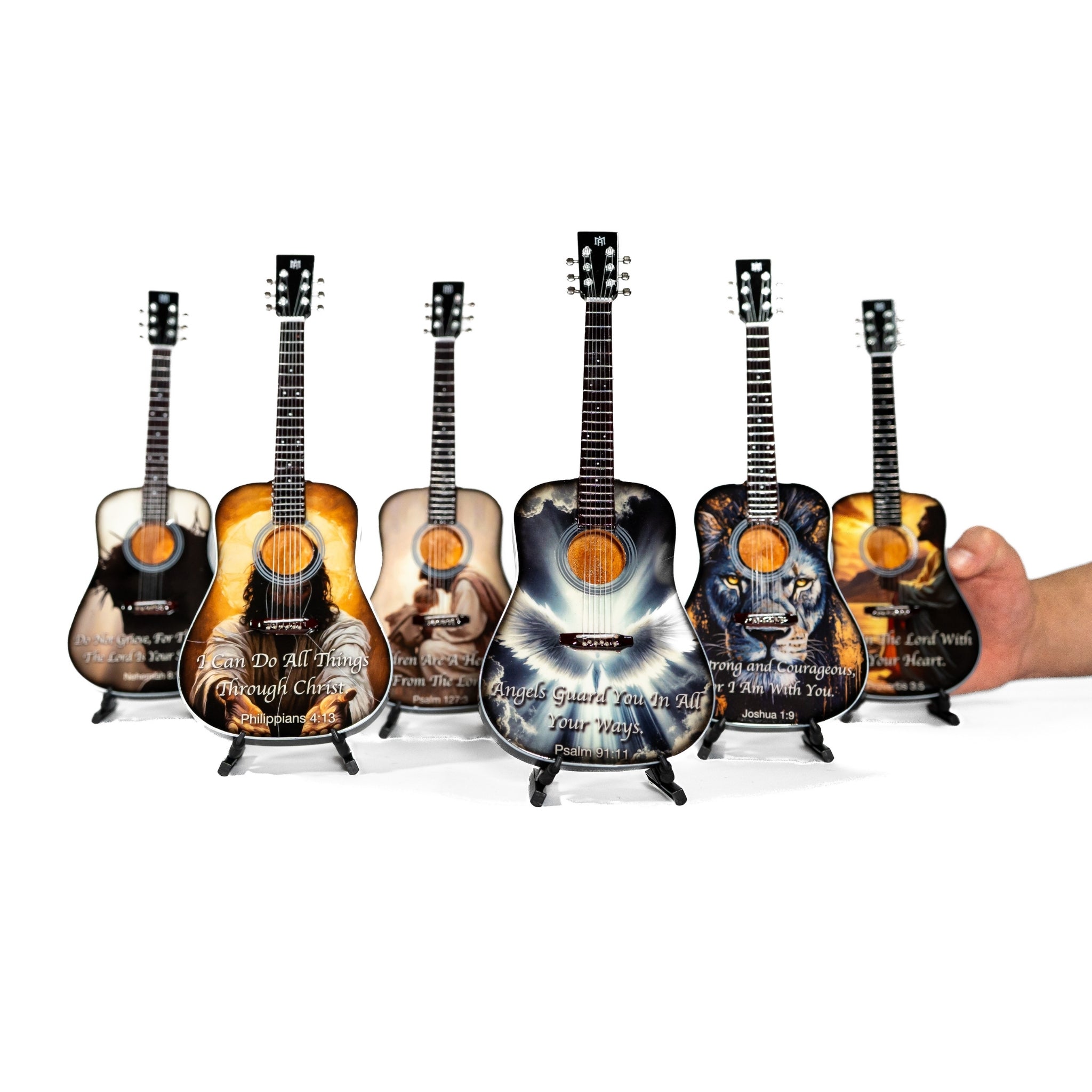 The Holy Scripture Miniature Guitar Set The Mini Axe