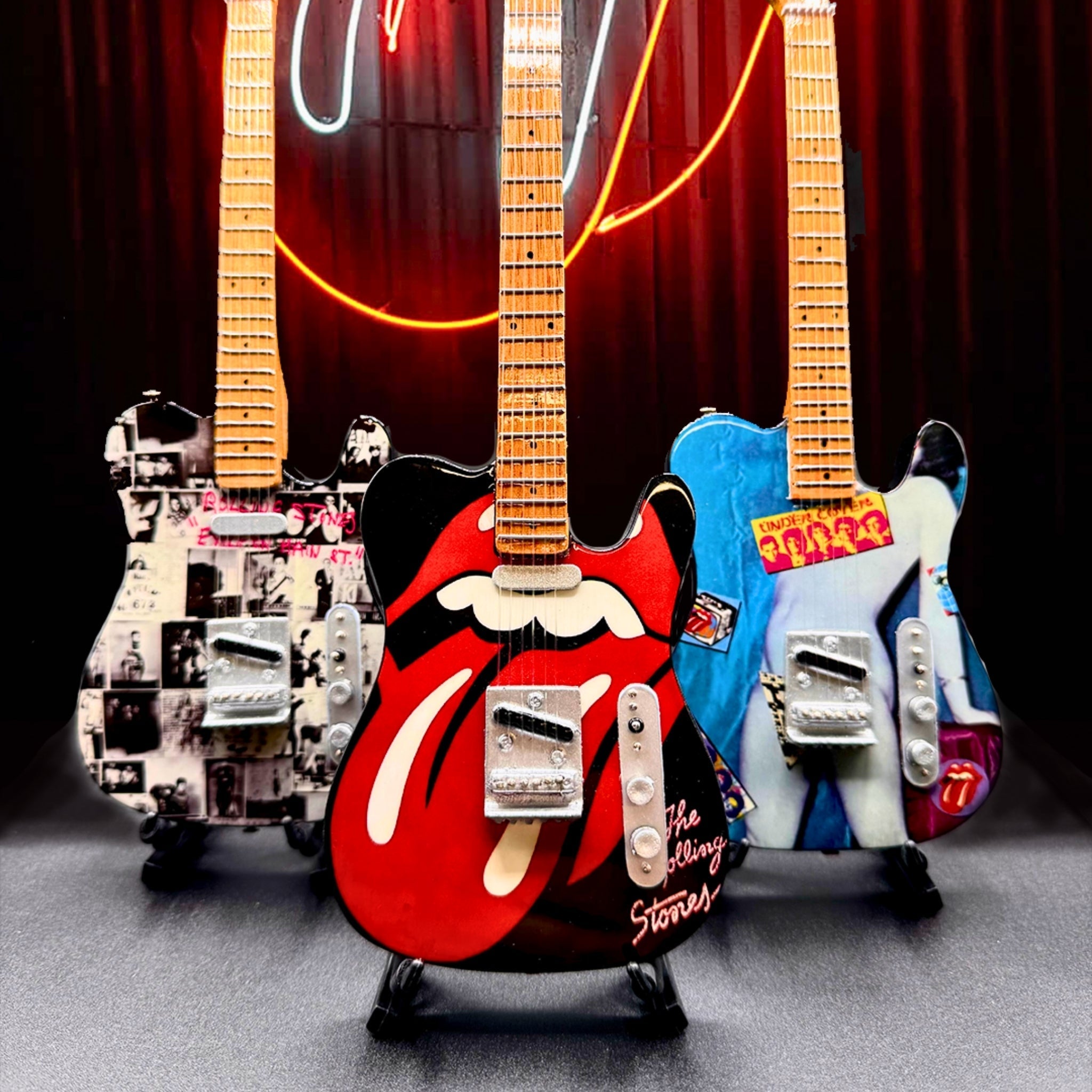 The Rolling Stones "Exile On Main Street" Mini Axe The Mini Axe