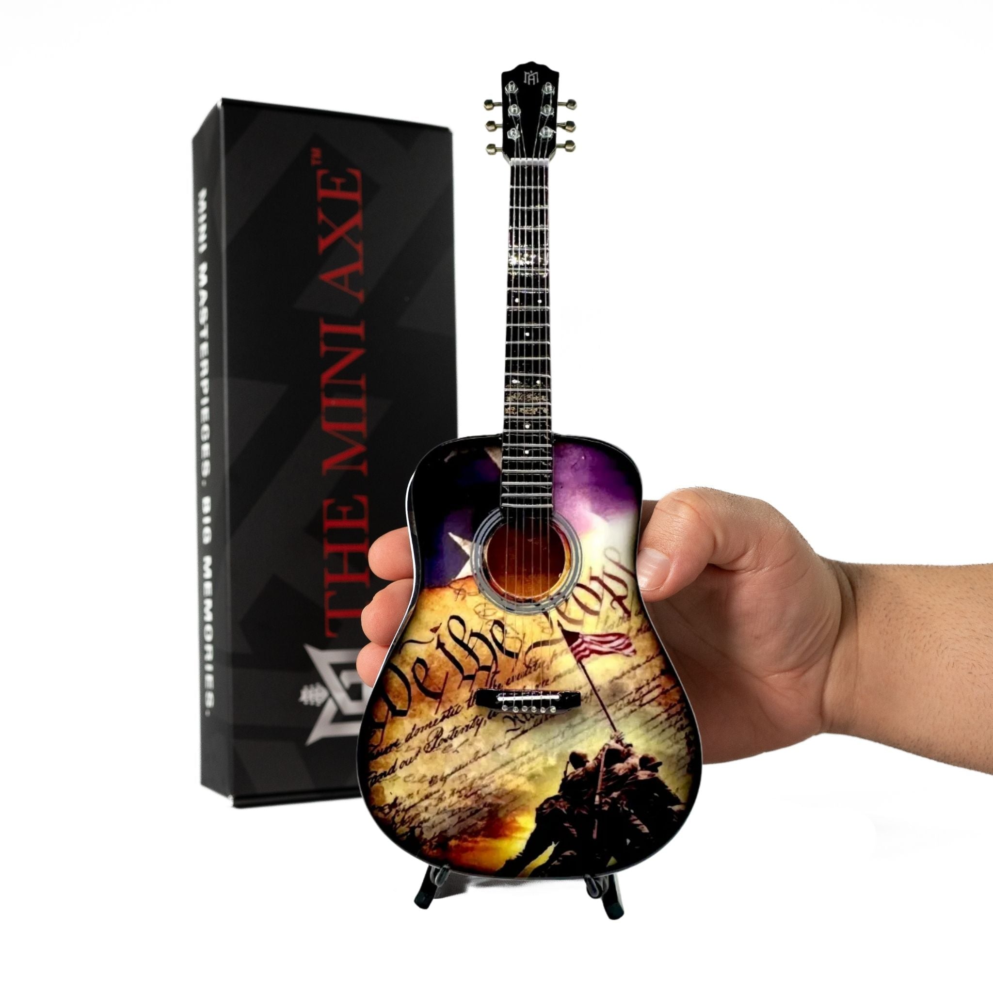We The People Miniature Guitar The Mini Axe