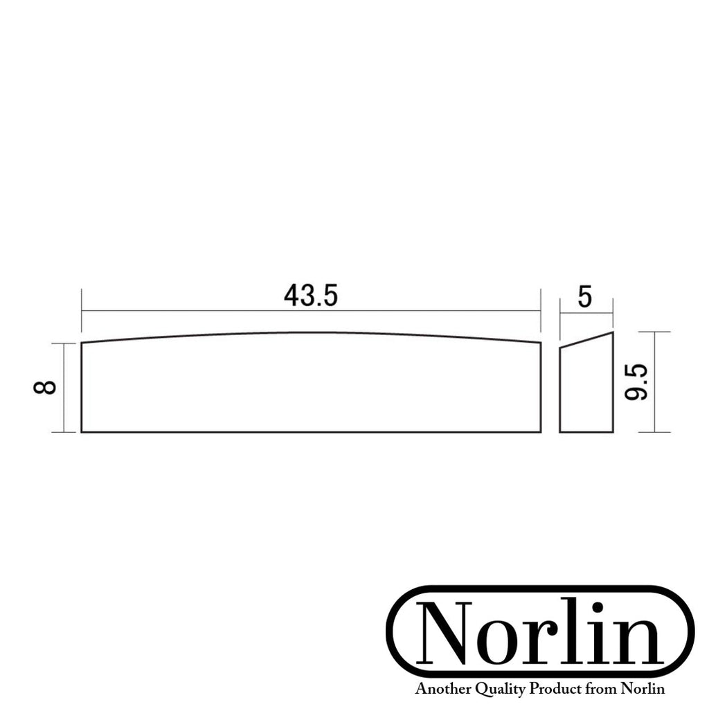 Brass Shaped Blank Nut for Gibson® Guitars Randy's LLC
