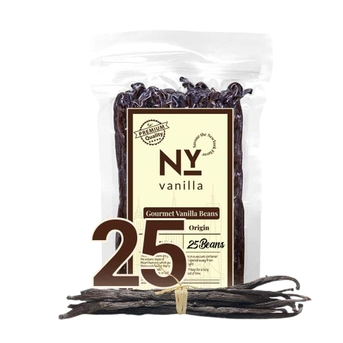 Vanilla Beans Grade A – Whole Bulk Vanilla Pods for Baking & Extracts | Non-GMO Akshit