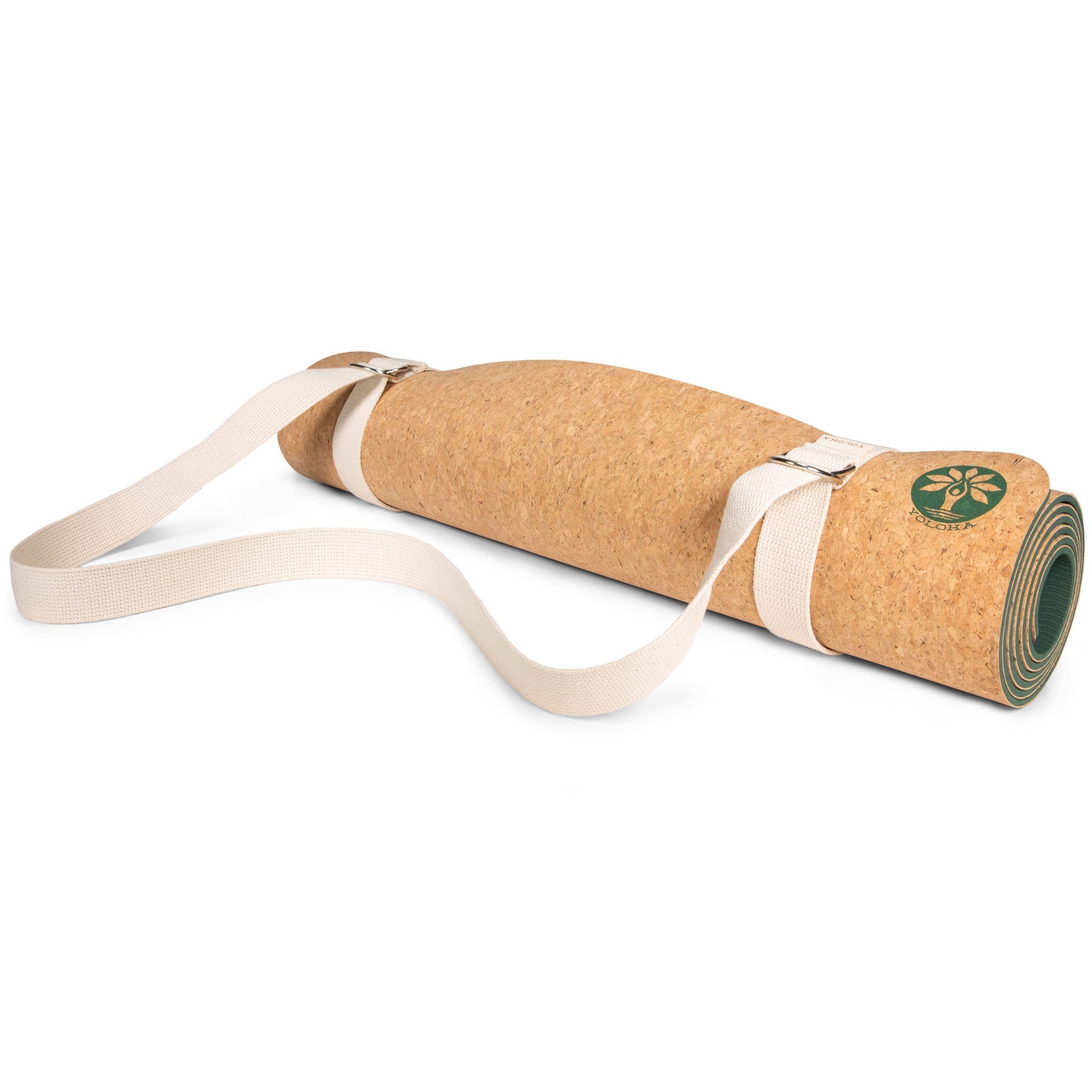 Natural Sling and Mat Strap Yoloha Yoga