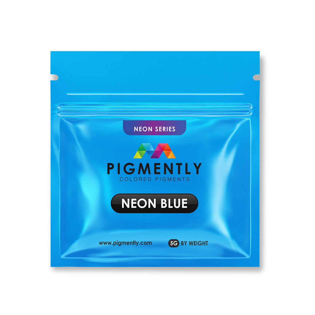 Neon Blue Epoxy Powder Pigment UltraClear Epoxy