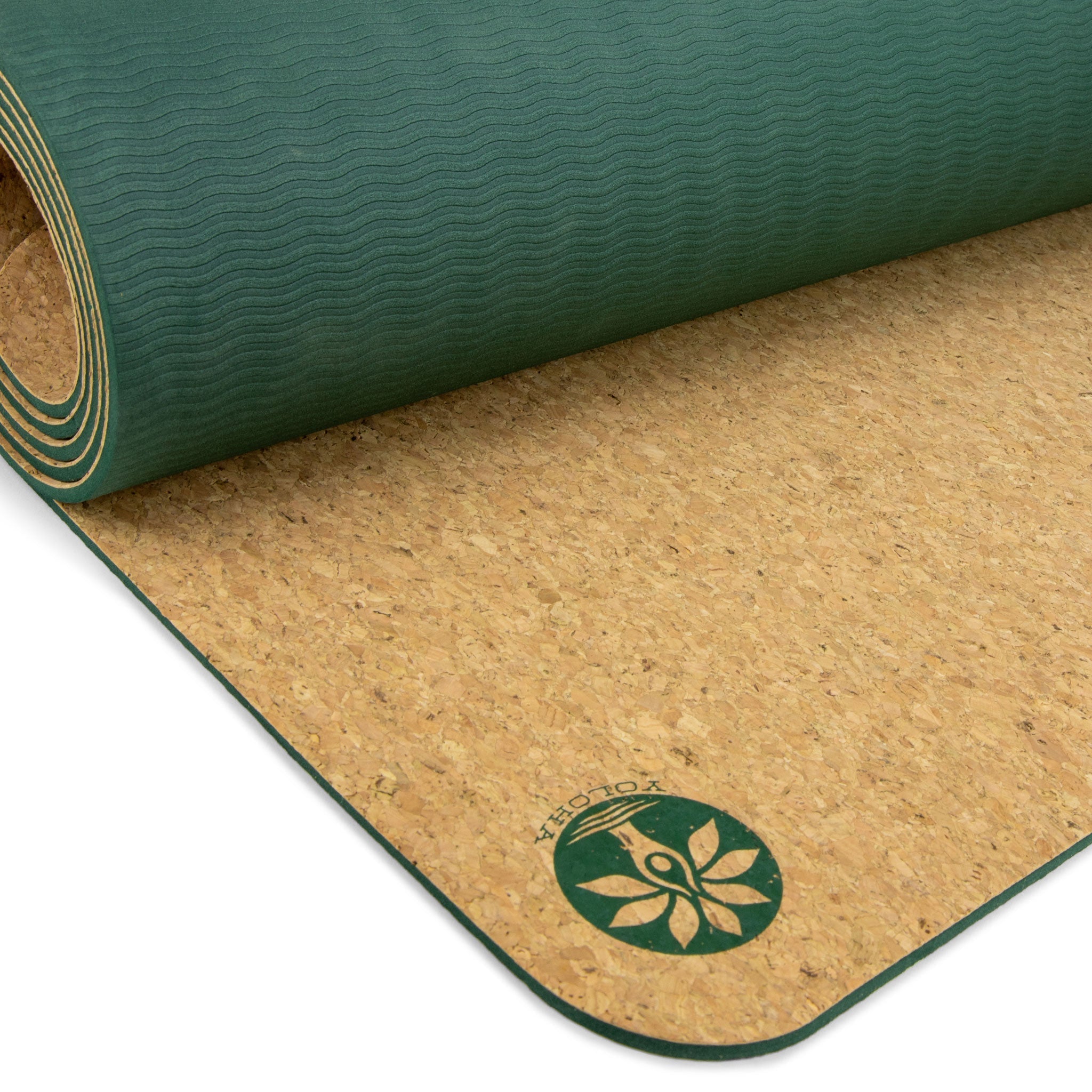 Tiger Lotus Nomad Cork Yoga Mat Yoloha Yoga