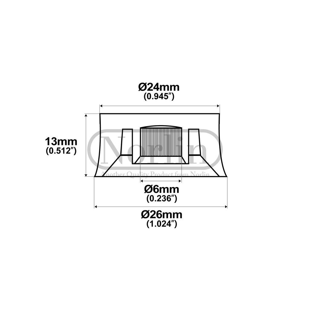 Vintage Historic CAB Speed Knob for Gibson® Guitars Randy's LLC