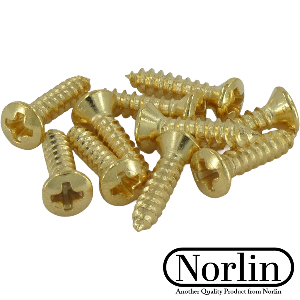 Large Pickguard Screws for Fender® & Squire® Guitars (10-Pack) Randy's LLC