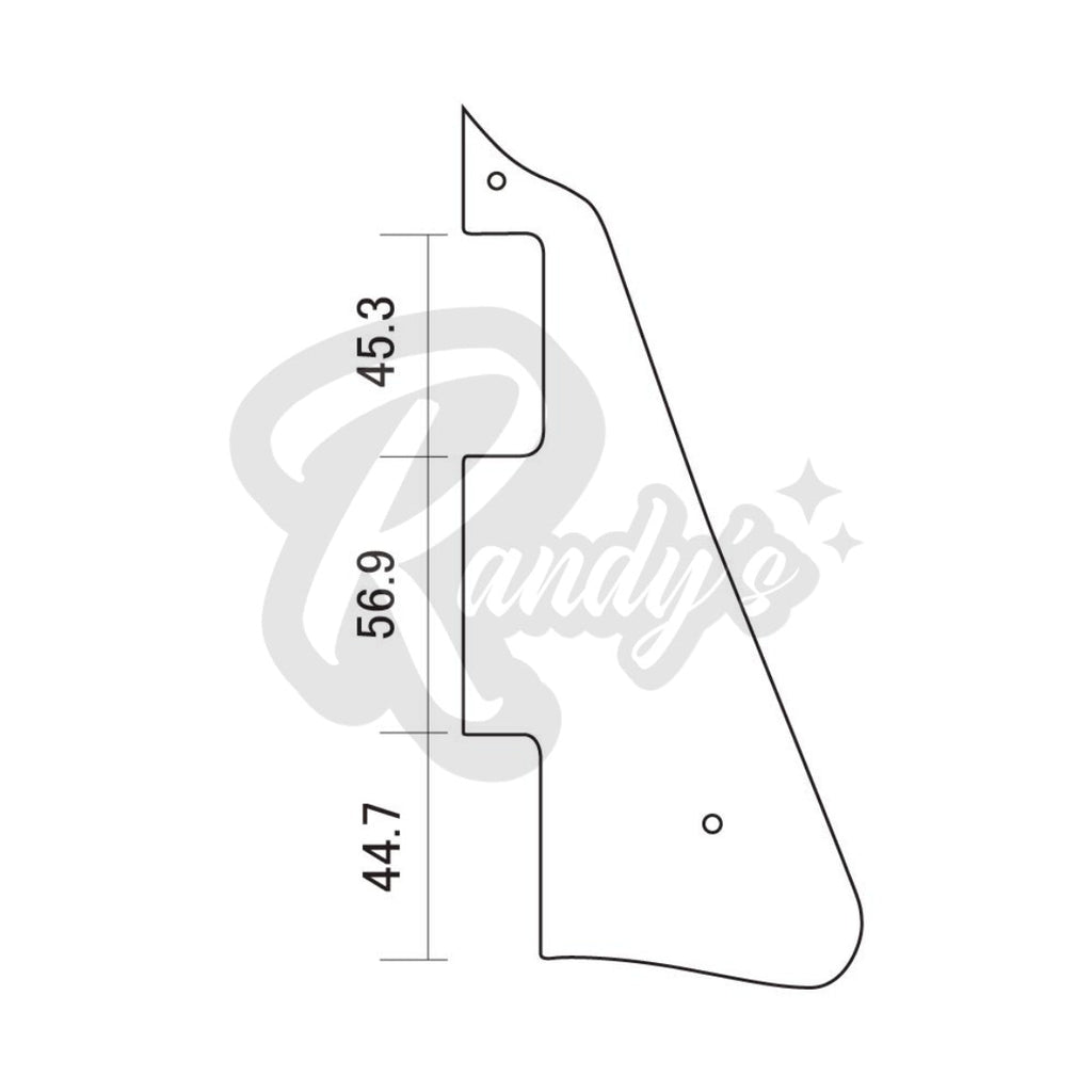 "Master Relic Collection" Historic Pickguard - Fits '59 1959 R9 Gibson® Les Paul® Randy's LLC