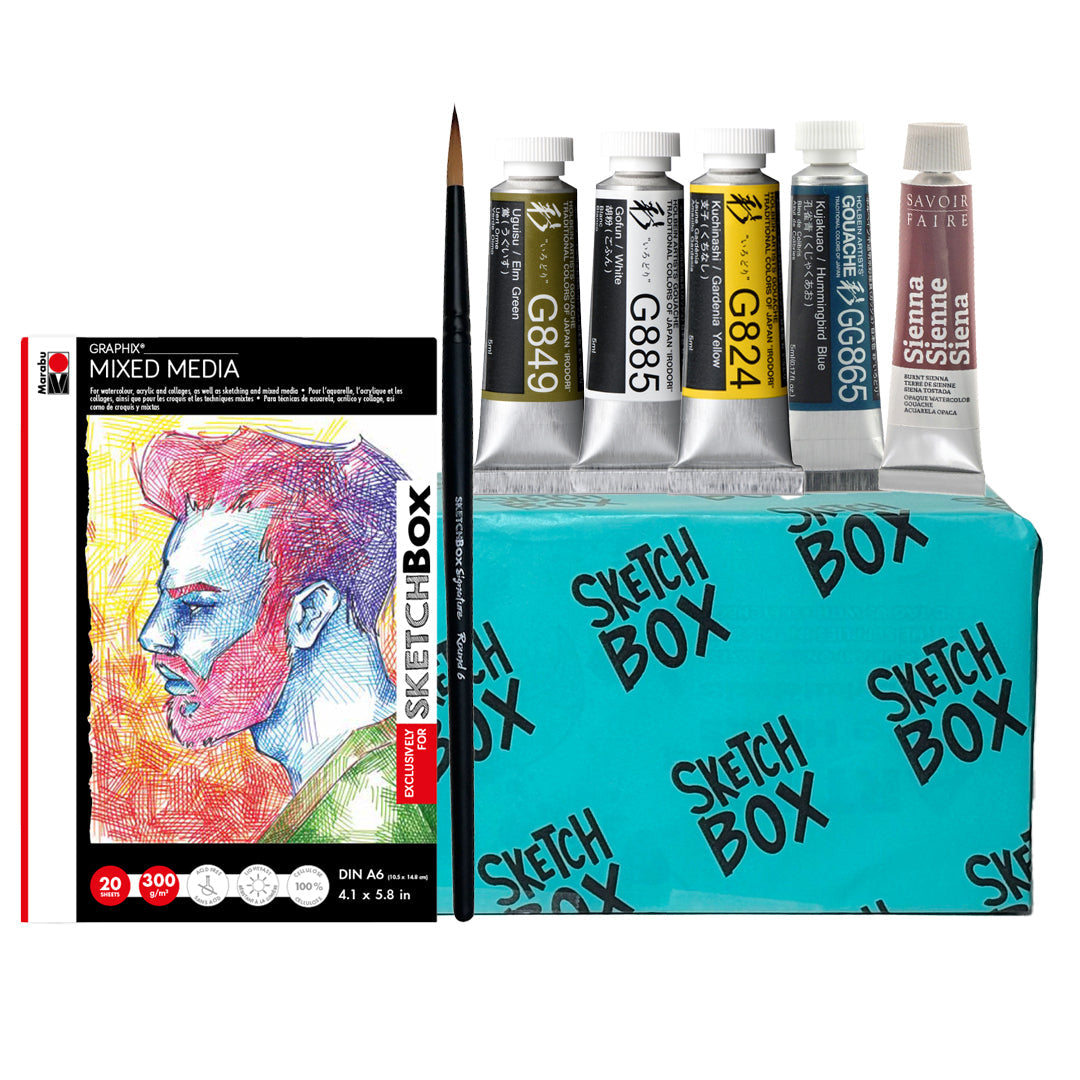 Illustrative Gouache Basic Box ShopSketchBox